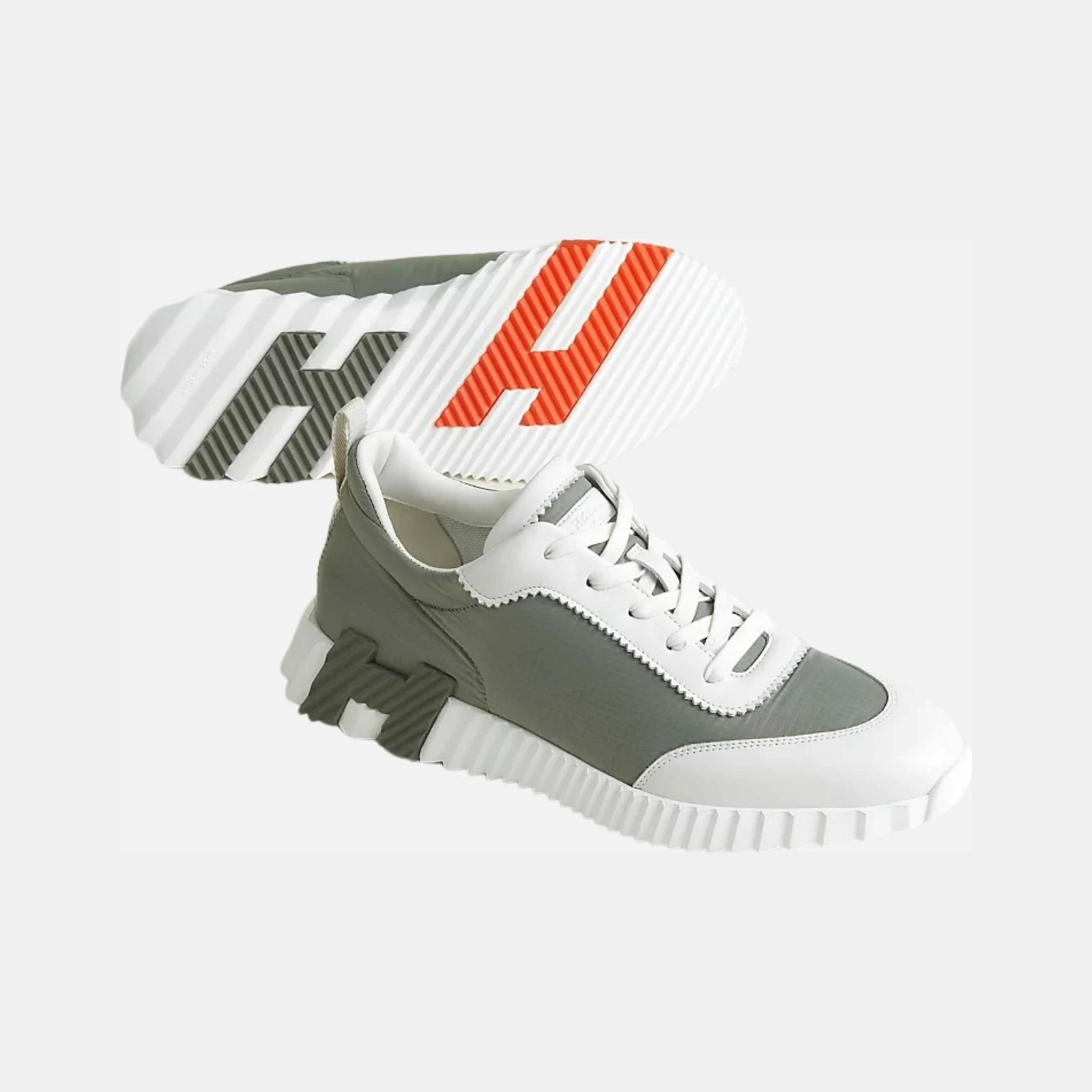 Hermès Bouncing Sneaker Ripstop Fabric Calfskin Men