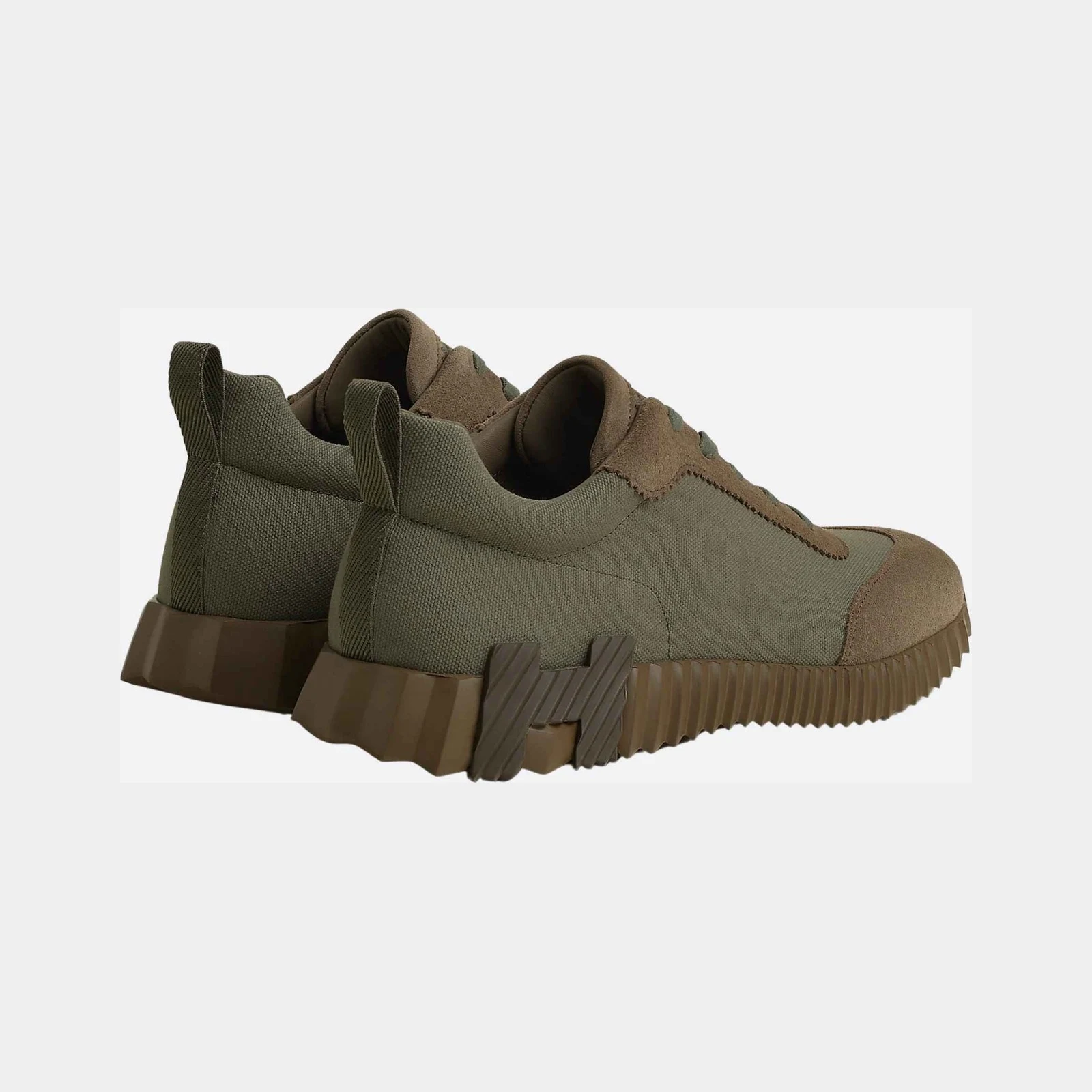Hermès Bouncing Sneaker Cotton Canvas Suede Men