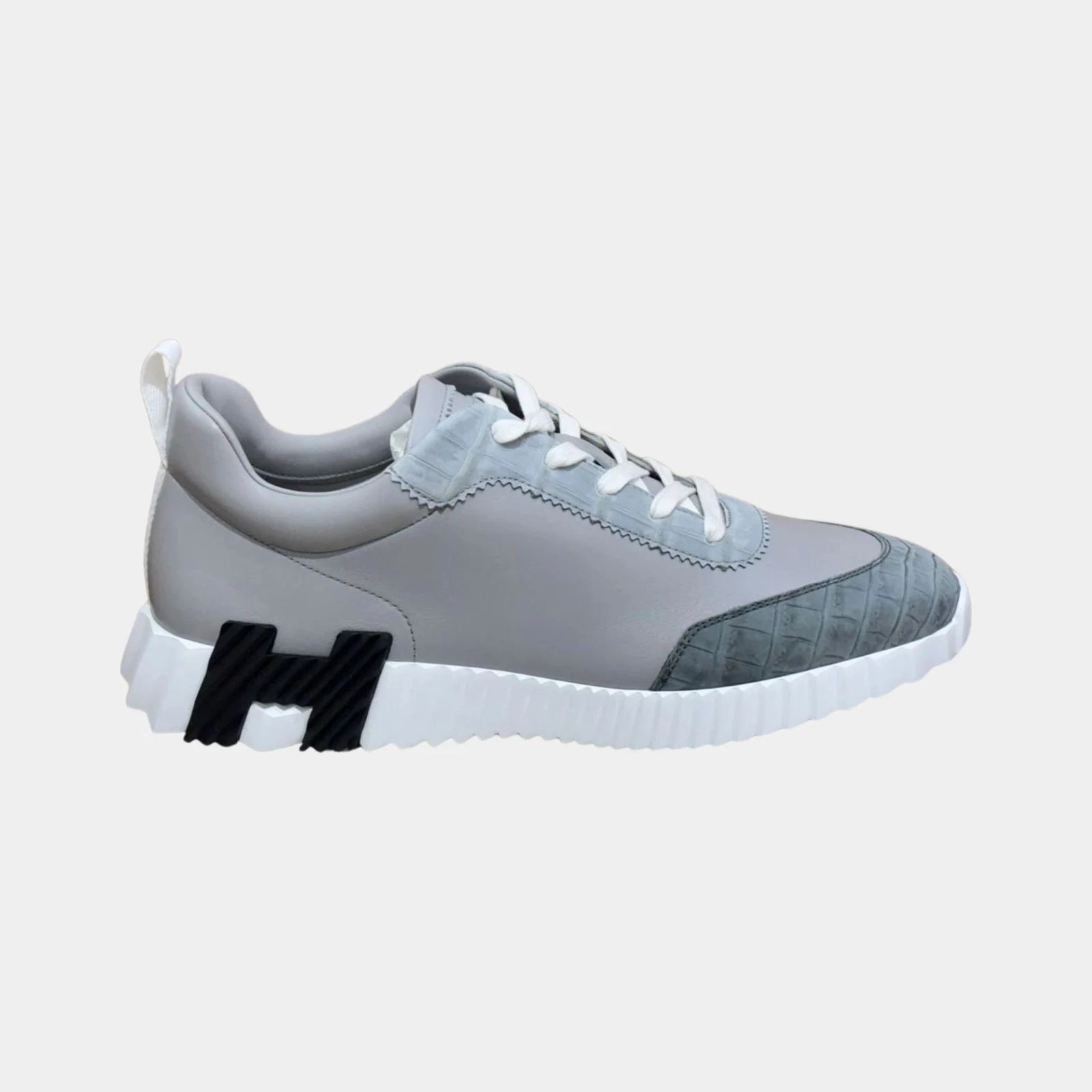 Hermès Bouncing Sneaker Calfskin Matte Niloticus Crocodile