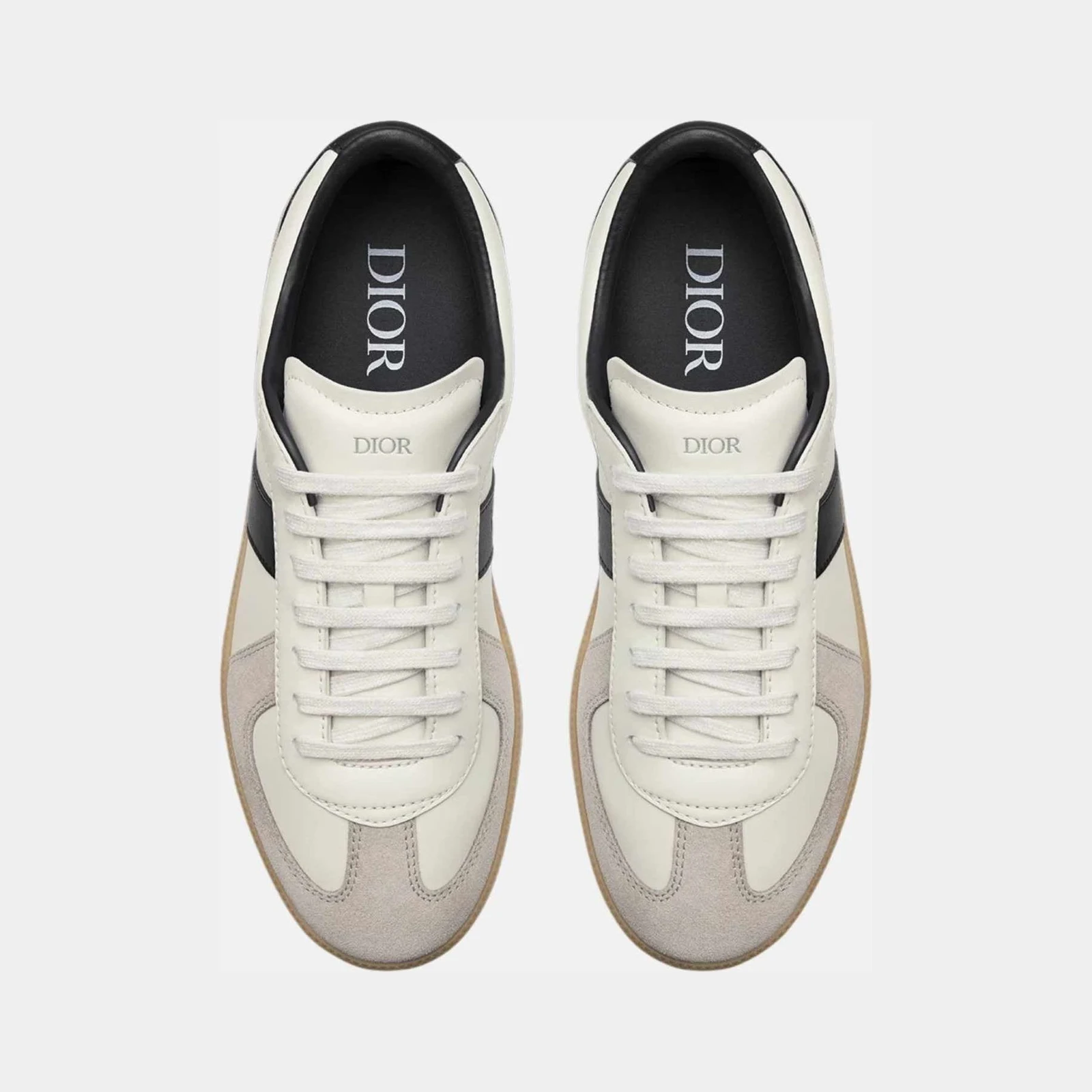 Dior B01 Matchpoint Sneaker In Smooth Calfskin With Suede