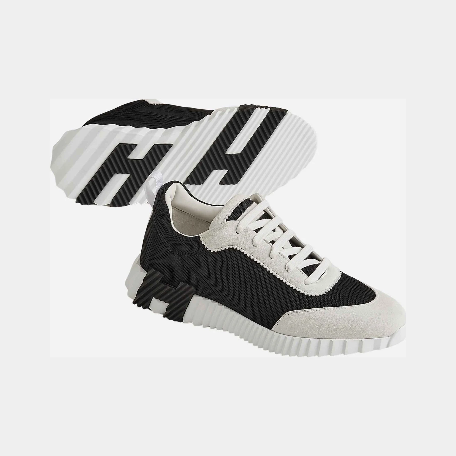 Hermès Bouncing Sneaker Technical Mesh Suede Men