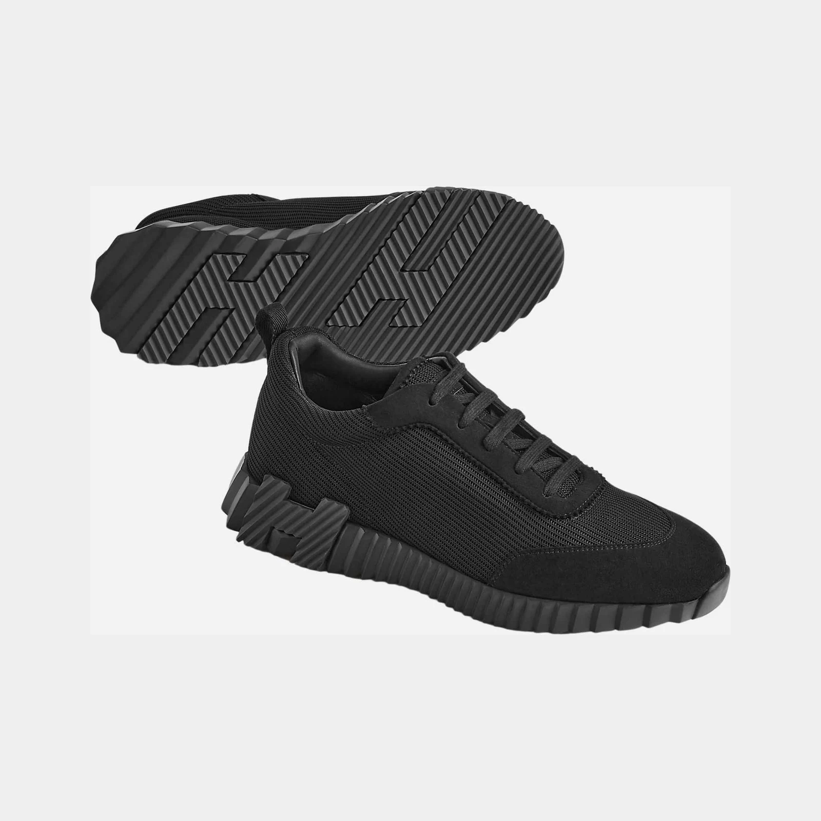 Hermès Bouncing Sneaker Technical Mesh Suede Men