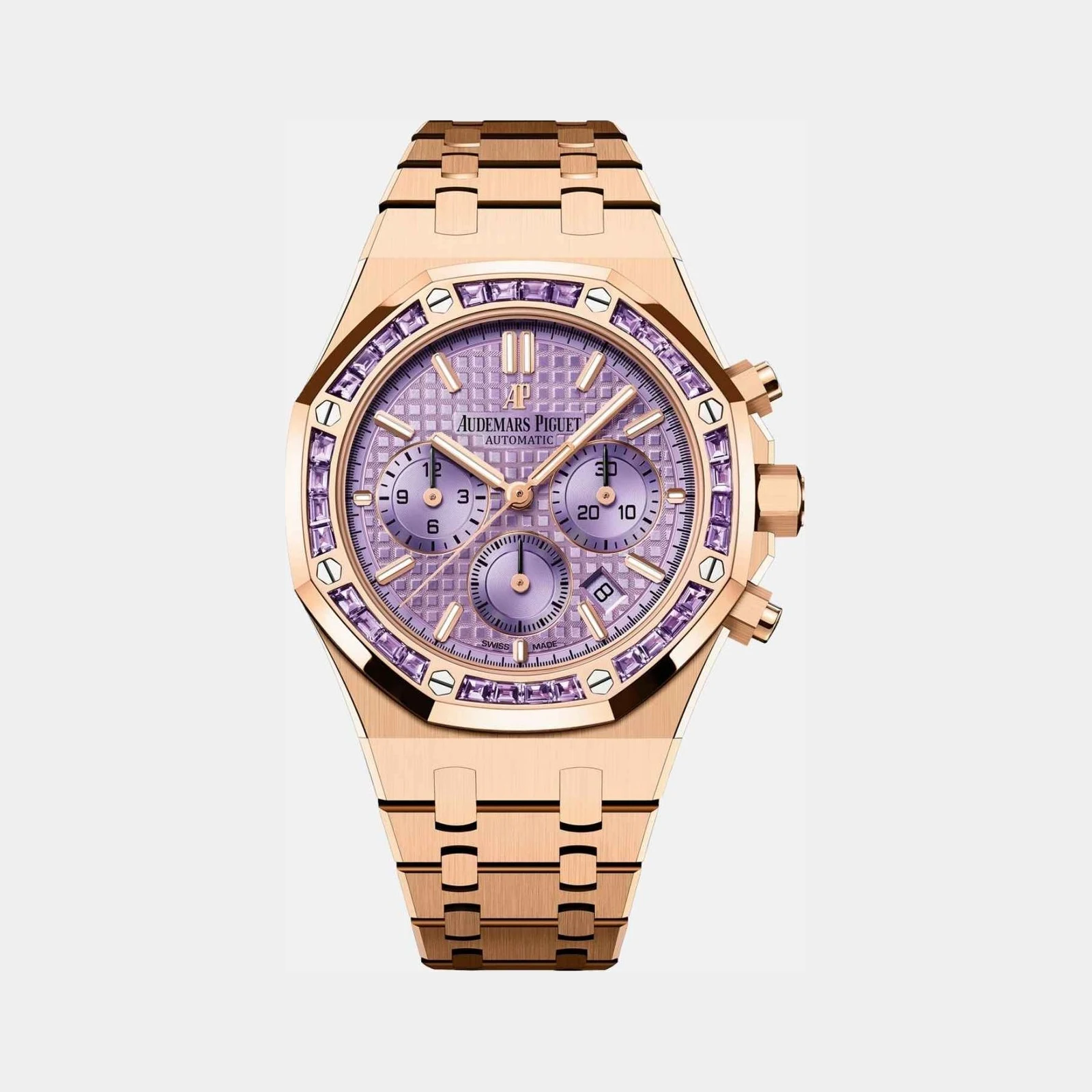 Audemars Piguet Royal Oak Selfwinding Chronograph with purple dial