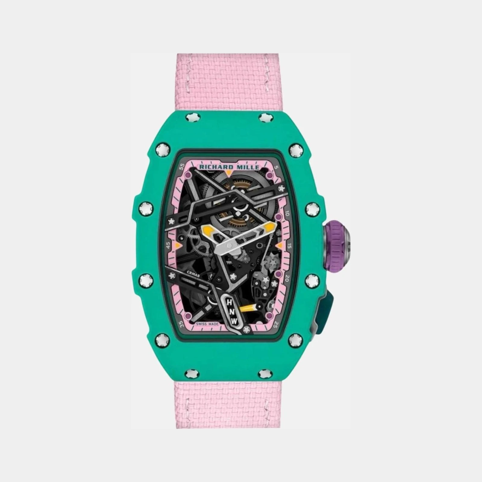 Richard Mille RM07-04 Automatic Winding Sport Pink and Green