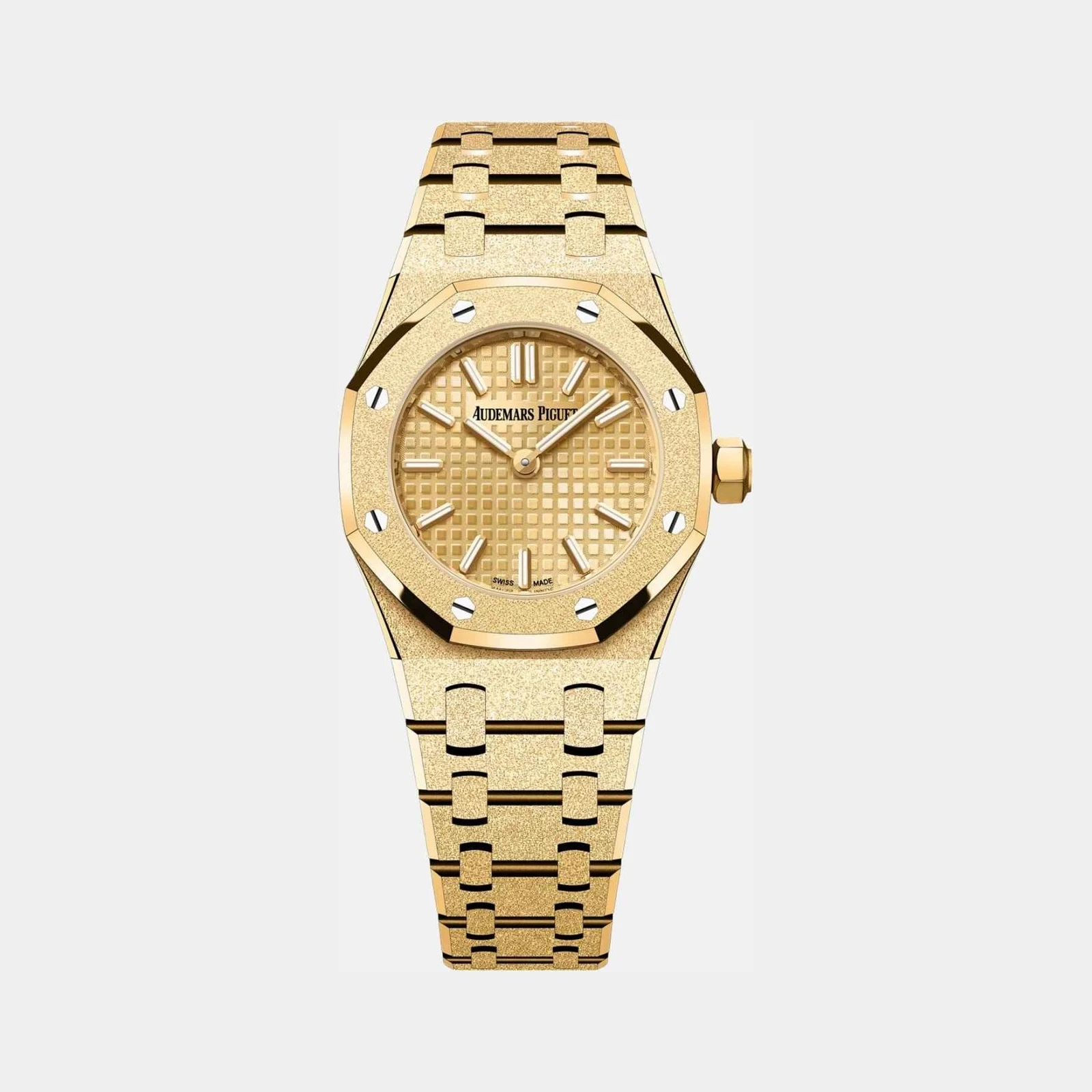 Audemars Piguet Royal Oak Mini Frosted Gold Quartz Ref 67630BA.GG.1312BA.01-B