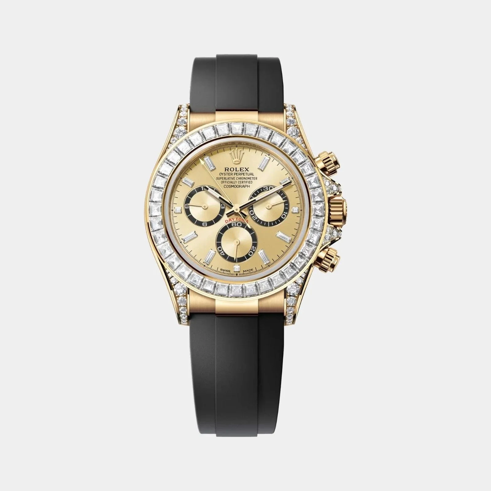 Rolex Cosmograph Daytona Yellow Gold and Diamonds 126538TBR