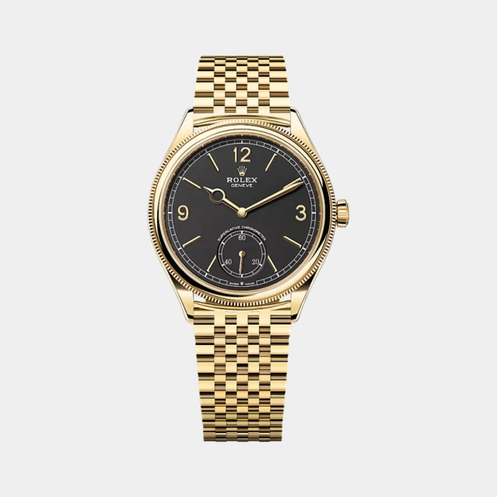 Rolex 1908 Yellow Gold Intense Black Ref. 52508-0007