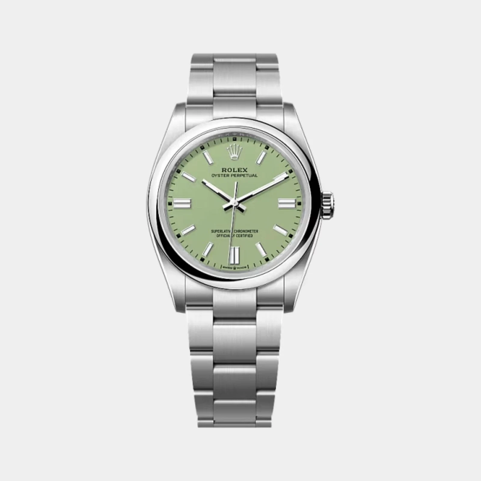 Rolex Oyster Perpetual 36 Oystersteel Pistachio Ref. 126000-0011