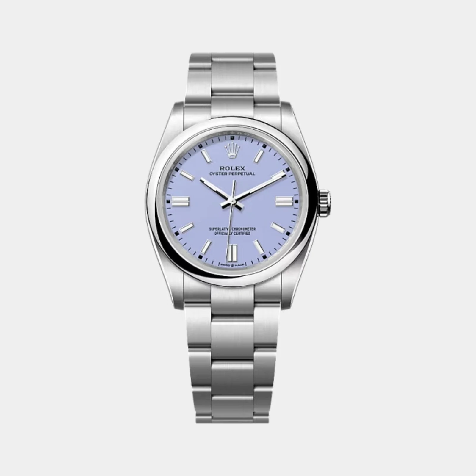 Rolex Oyster Perpetual 36 Oystersteel Lavender Ref. 126000-0013