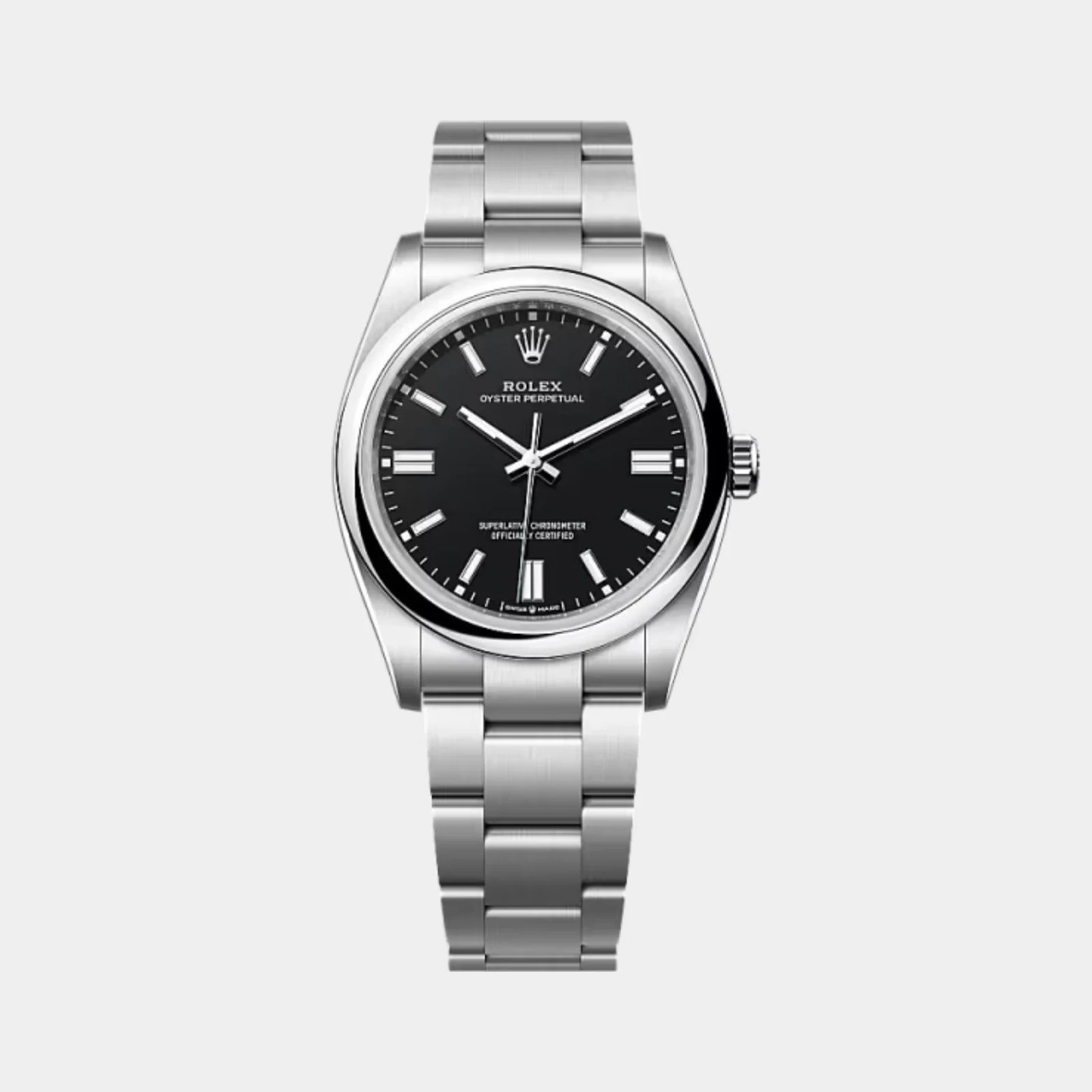 Rolex Oyster Perpetual 36 Oystersteel Black Ref. 126000-0014