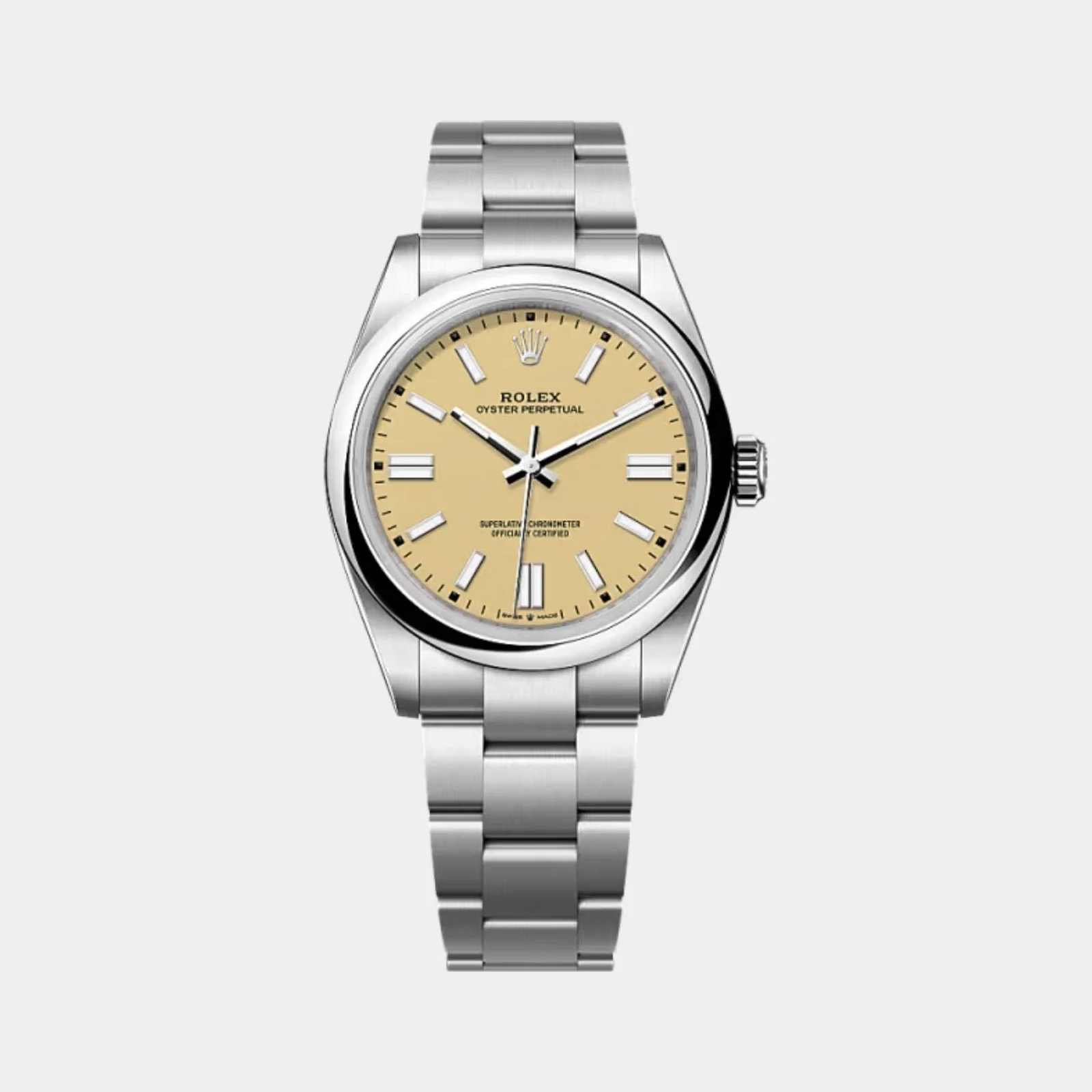 Rolex Oyster Perpetual 41 Oystersteel Beige Ref. 134300-0007