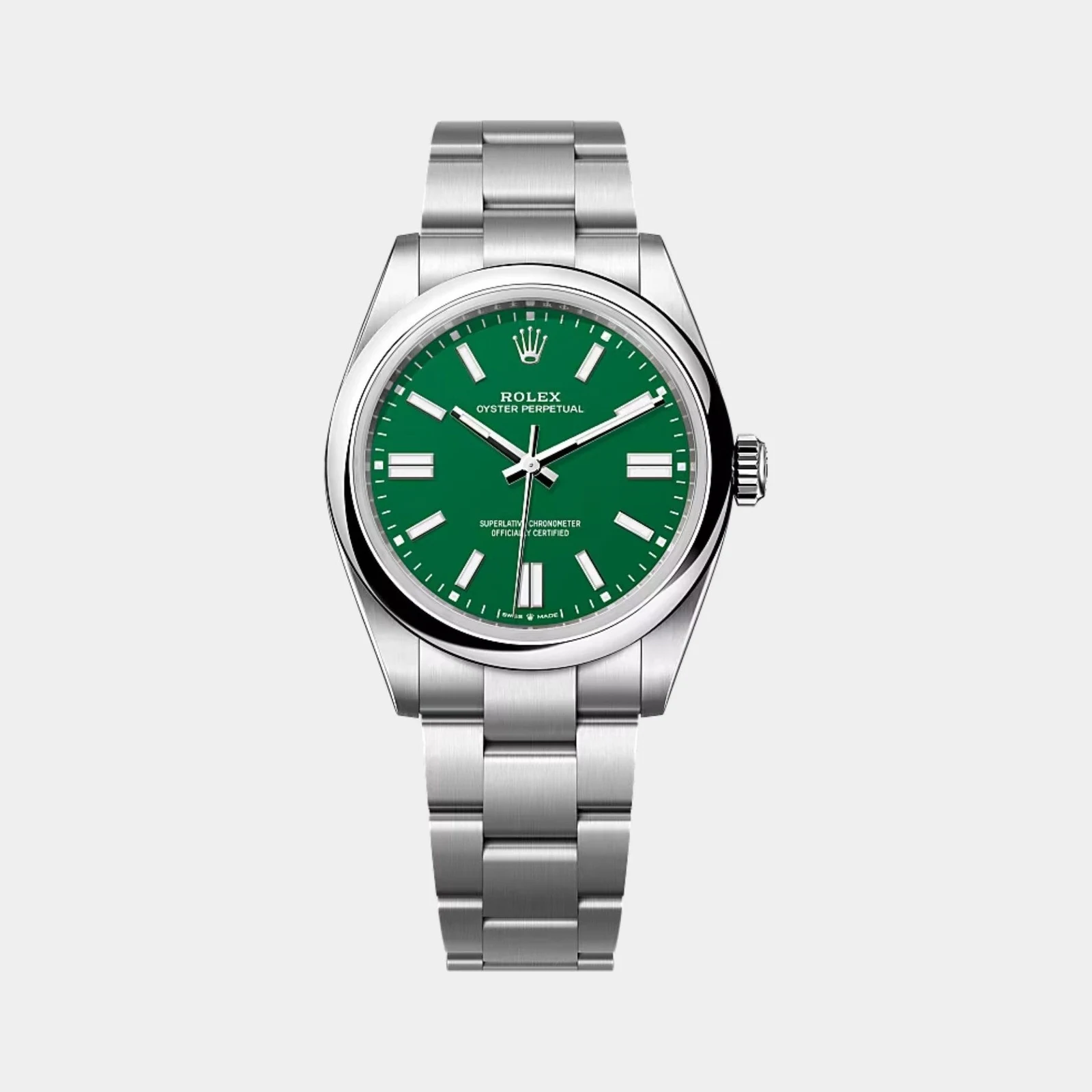 Rolex Oyster Perpetual 41 Oystersteel Green Ref. 134300-0004