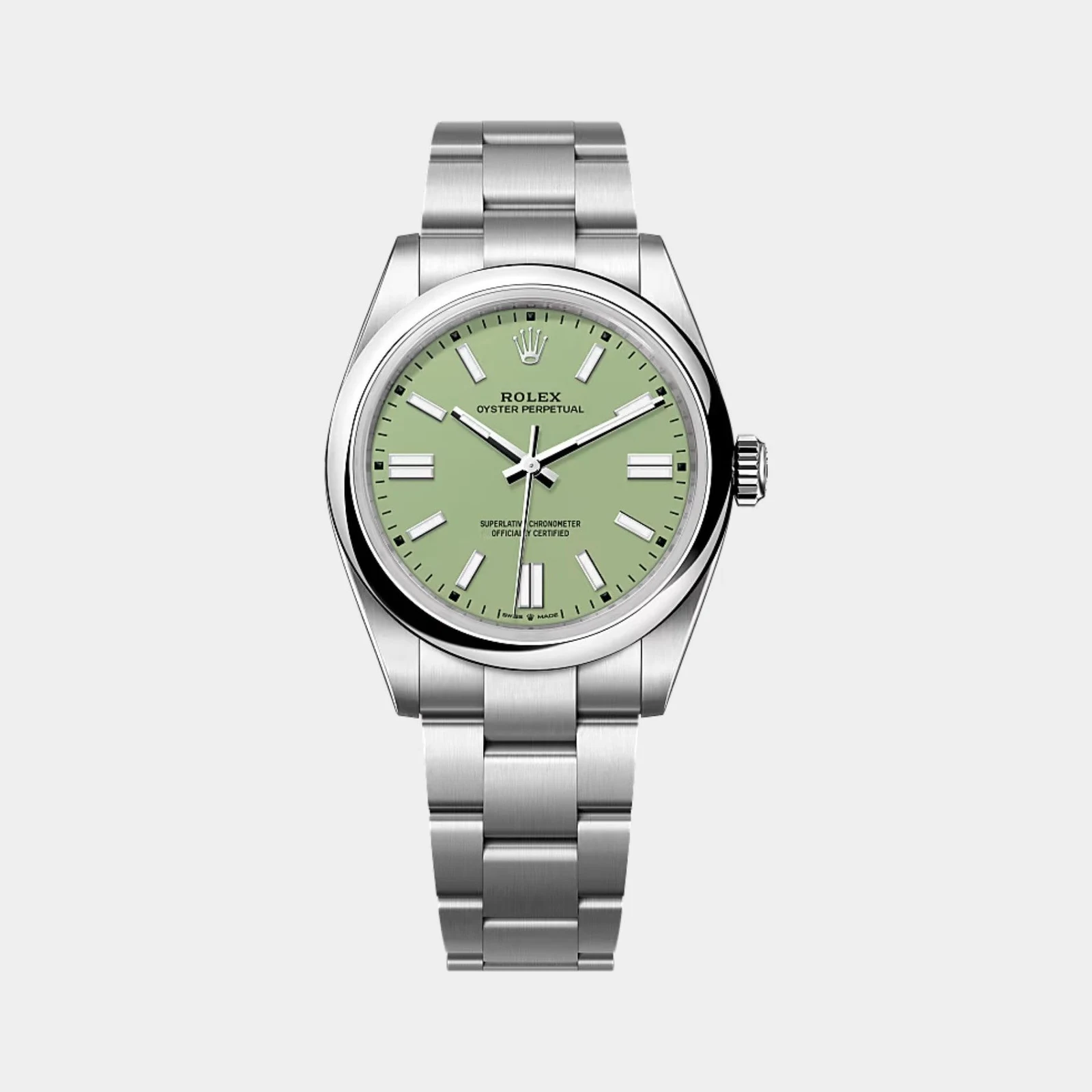 Rolex Oyster Perpetual 41 Oystersteel Pistachio Ref. 134300-0006