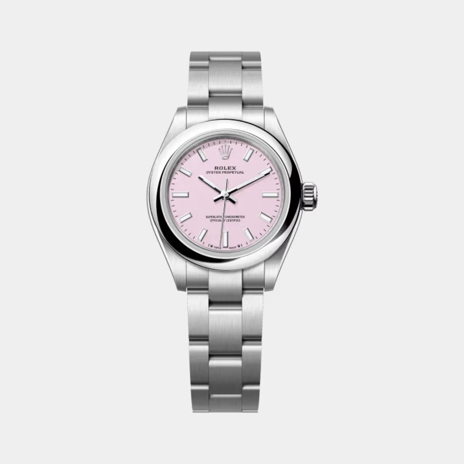 Rolex Oyster Perpetual 28 Oystersteel Candy Pink Ref. 276200-0009