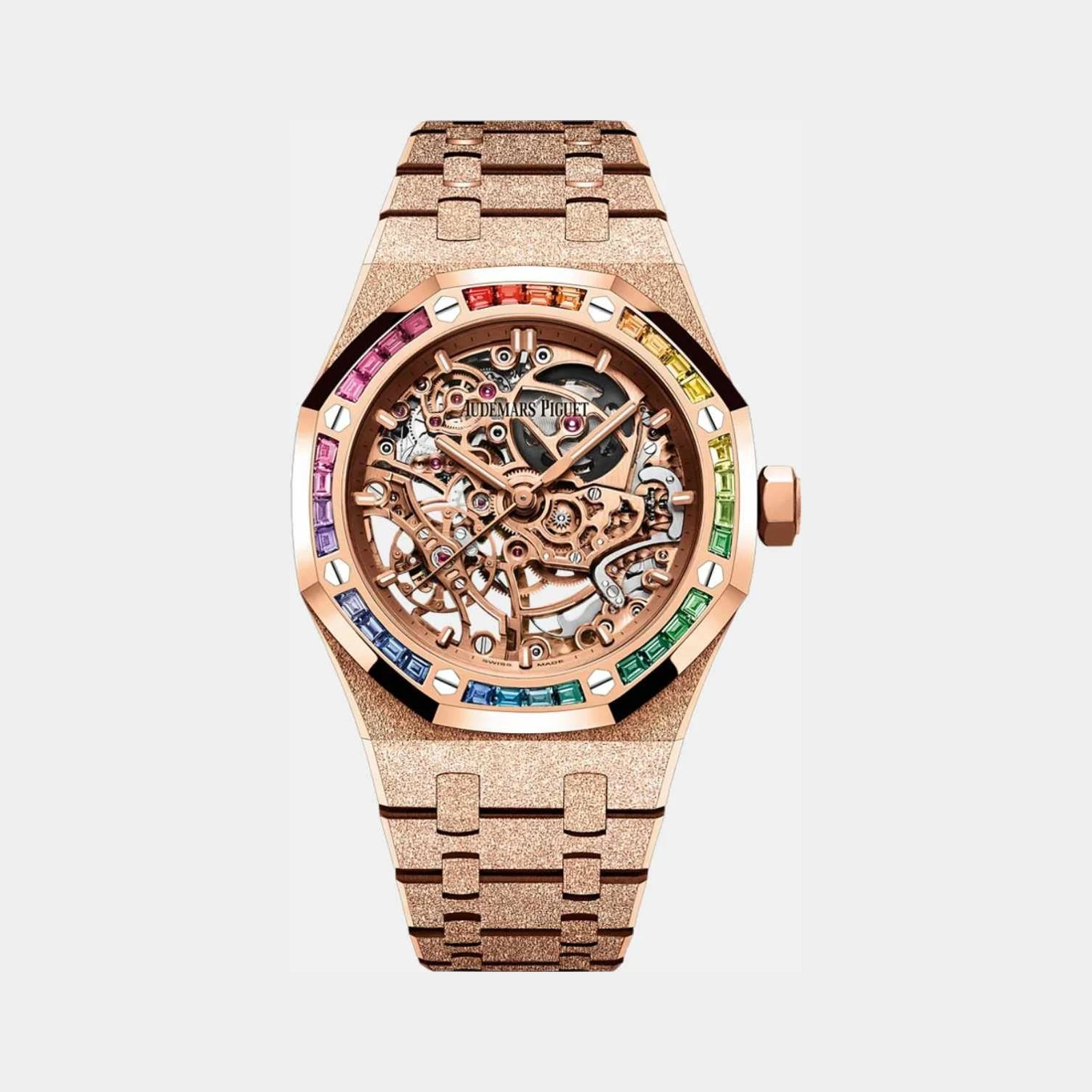 Audemars Piguet Royal Oak Frosted Gold Double Skeleton Balance Ref. 15468OR.YG.1259OR.01-B