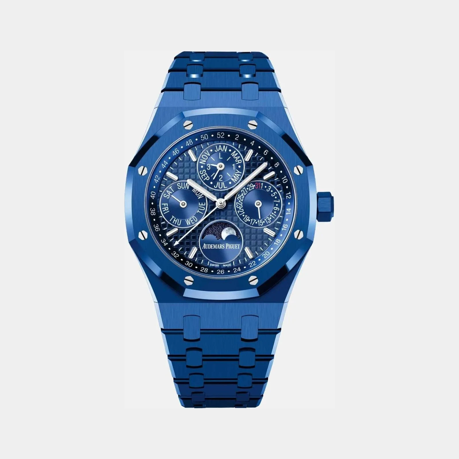 Audemars Piguet Royal Oak 26579CS.OO.1225CS.01 Perpetual Calendar Blue Dial