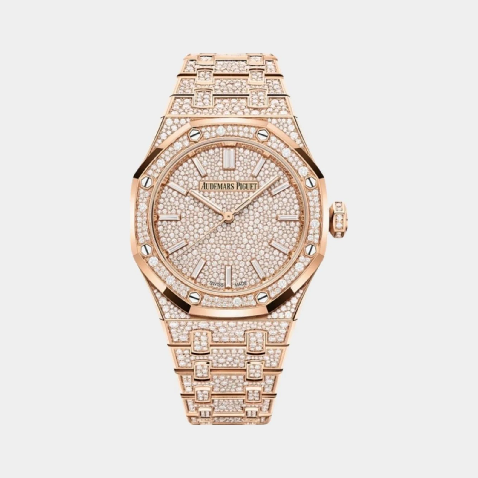 Audemars Piguet Royal Oak Automatic Diamond Watch 15552OR.ZZ.1358OR.01