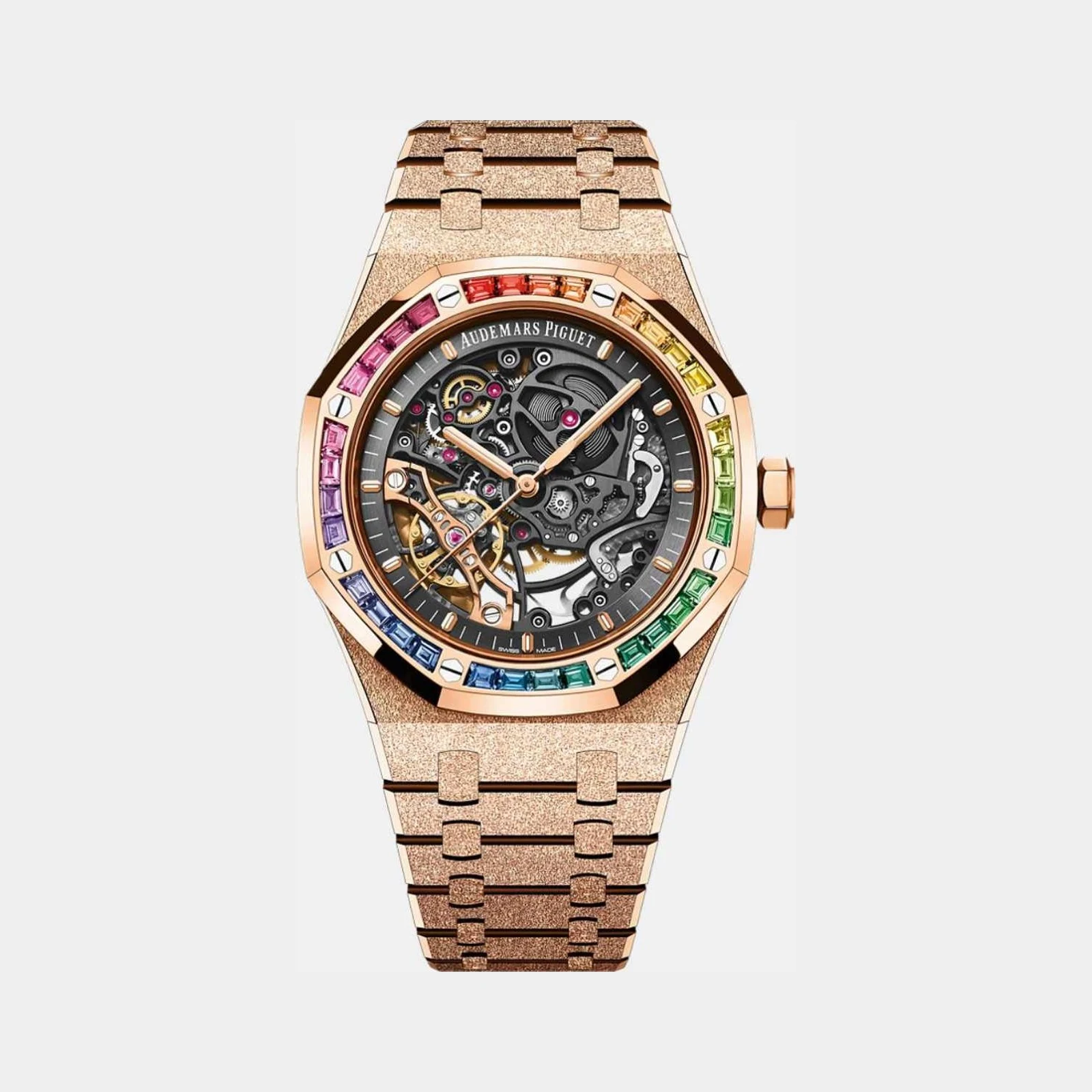 Audemars Piguet Royal Oak 15412OR.YG.1224OR.01-B Frosted Rose Gold