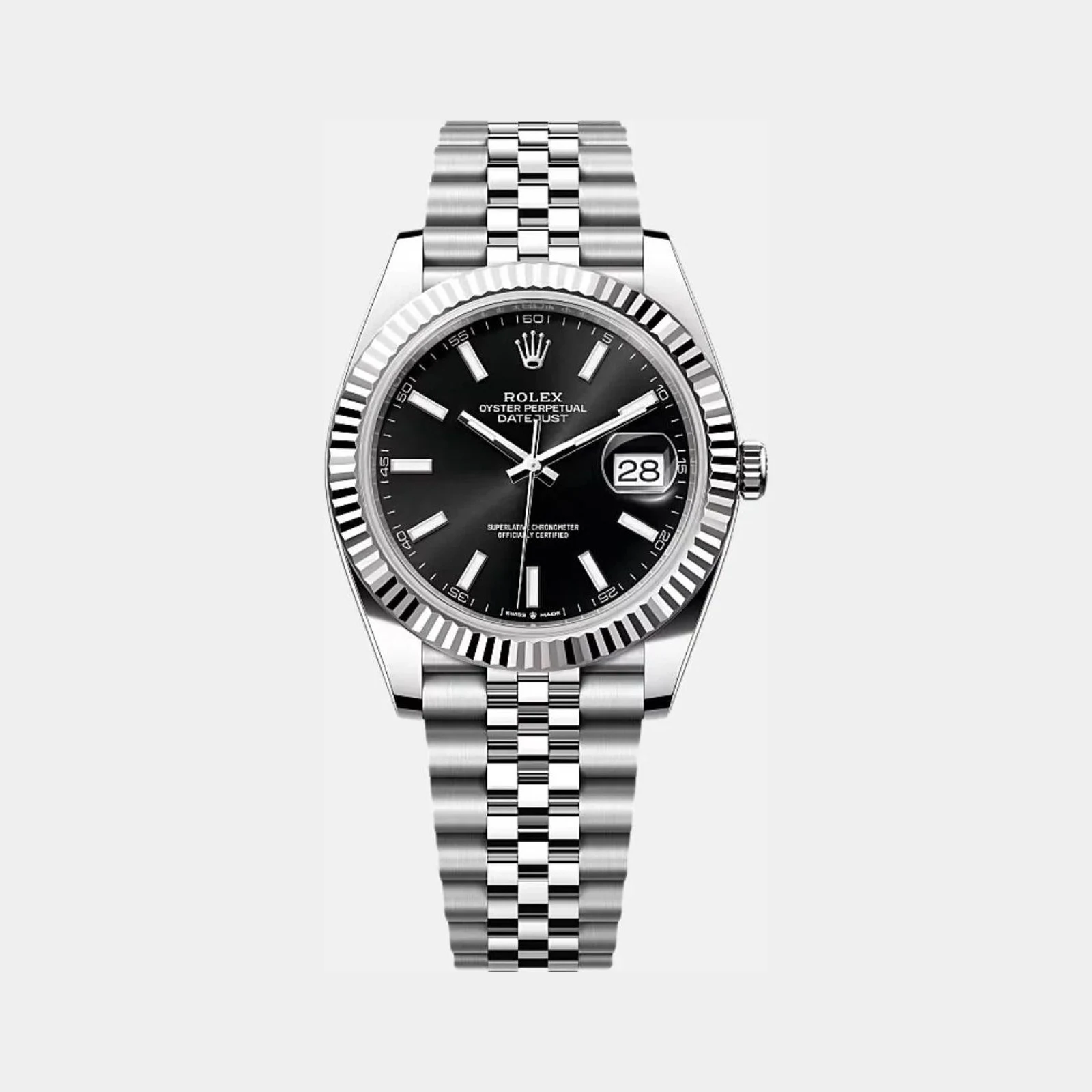 Rolex Datejust 41 Oystersteel White Gold M126334 0018