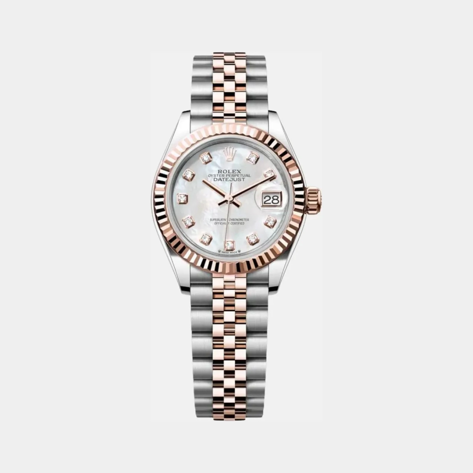 Rolex Lady-Datejust 28mm 279171-0013 Mother Of Pearl Diamond Dial