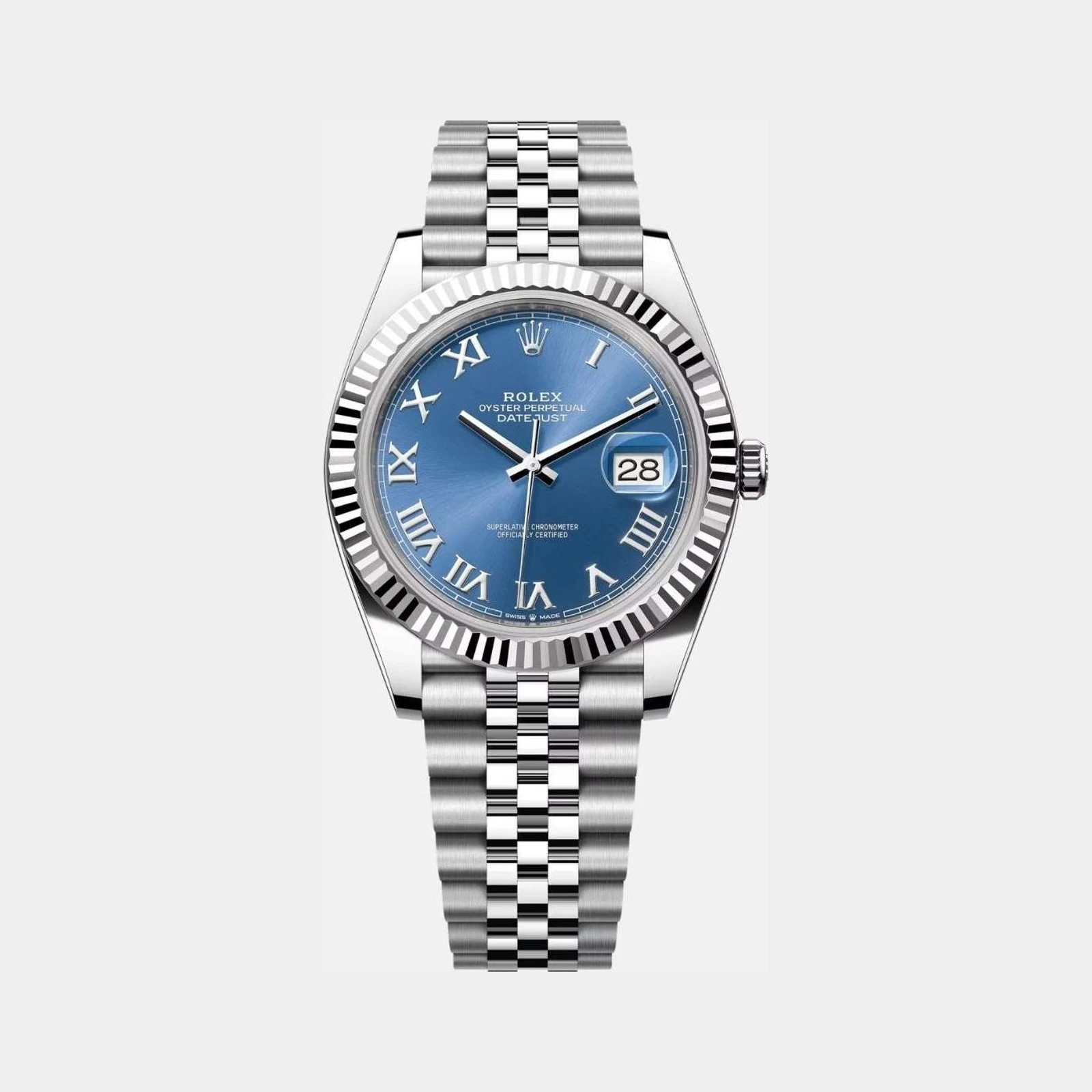 Rolex Datejust 41 126334-0026 Blue Roman Dial