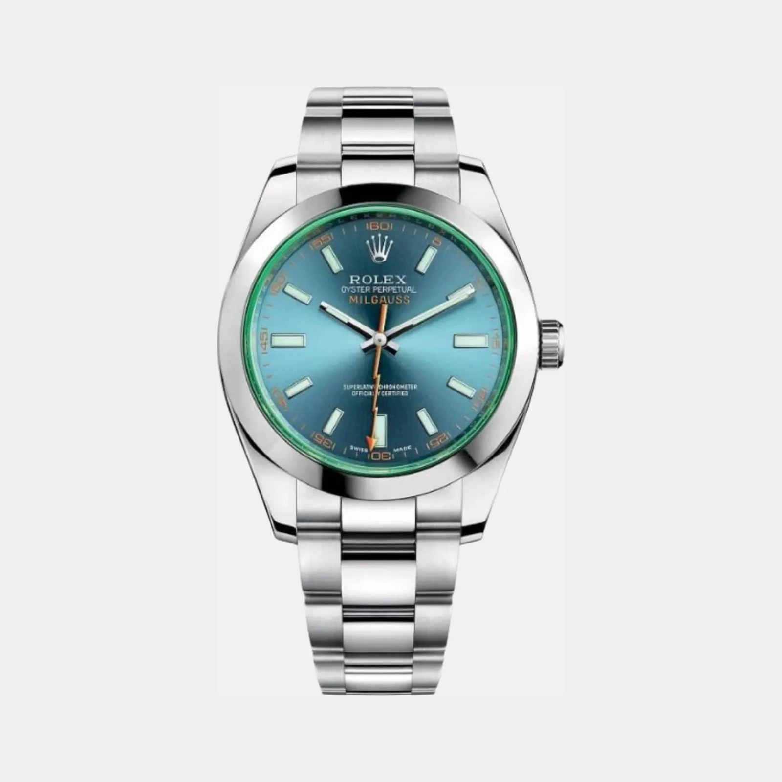 Rolex Milgauss 116400GV-0002 Z-Blue Dial Oystersteel 40mm