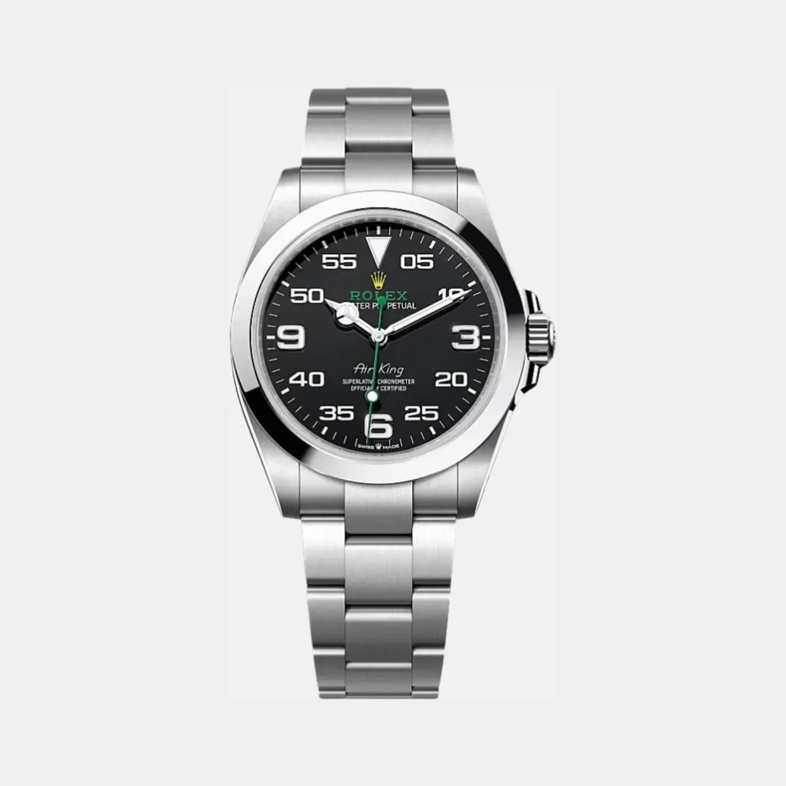 Rolex Air-King 116900 BK Black Dial Oyster Bracelet 40mm