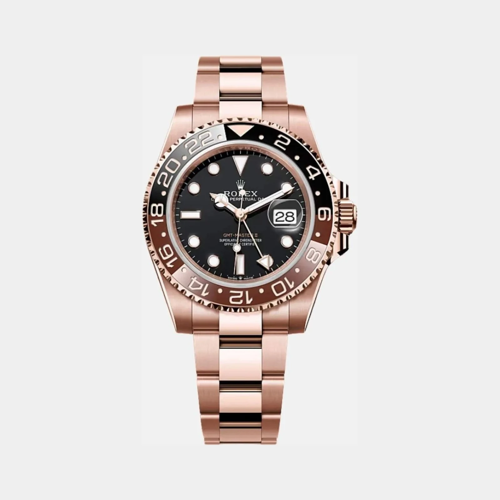 Rolex GMT-Master II 126715CHNR-0001 Rootbeer Rose Gold 40mm
