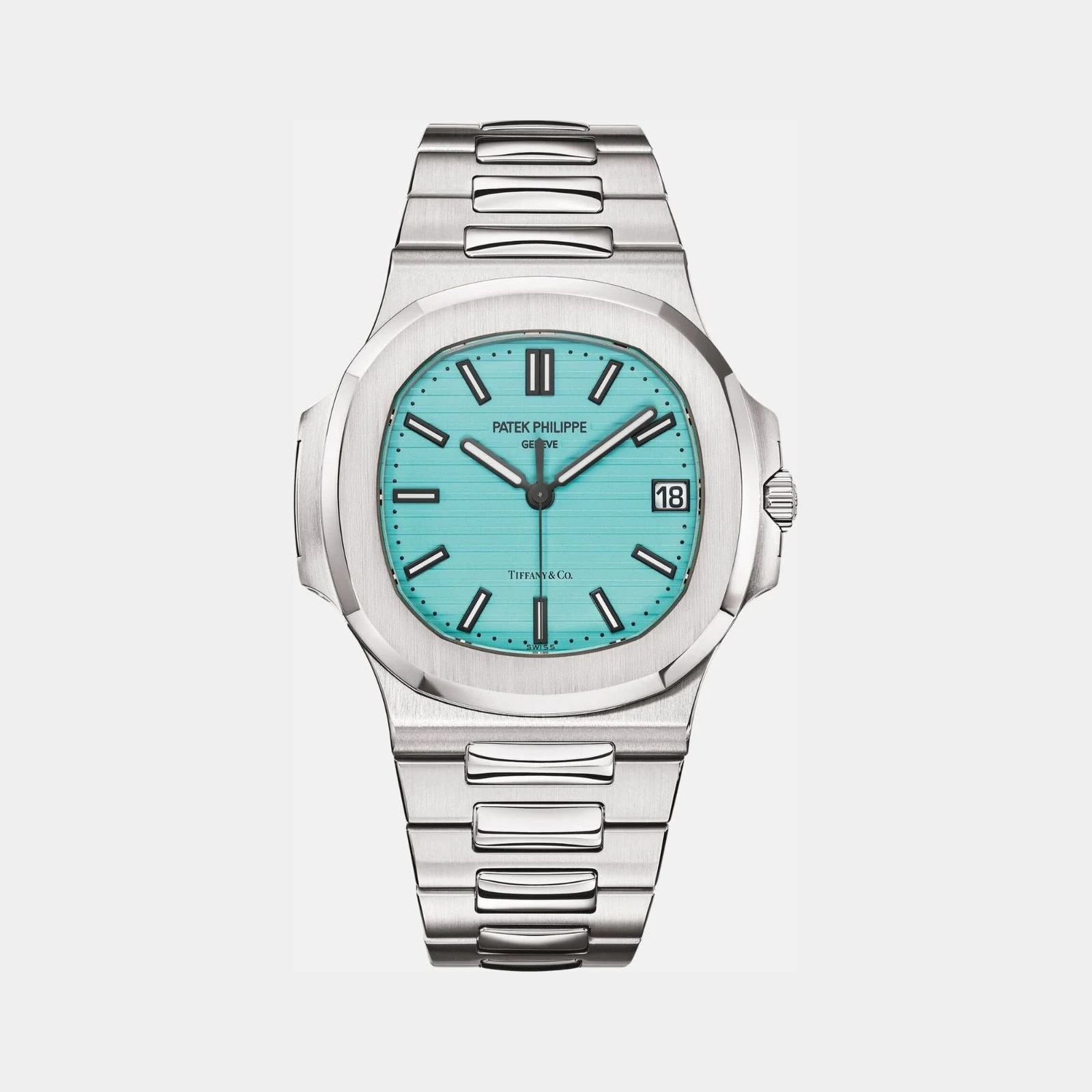 Patek Philippe X Tiffany & Co - Nautilus 5711 In Tiffany Blue