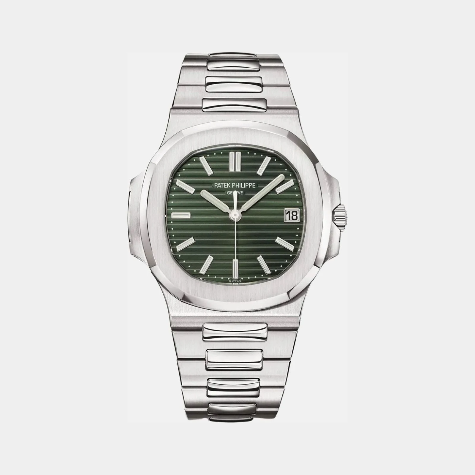 Patek Philippe Nautilus New Olive Green Dial Ref. 5711/1A-014