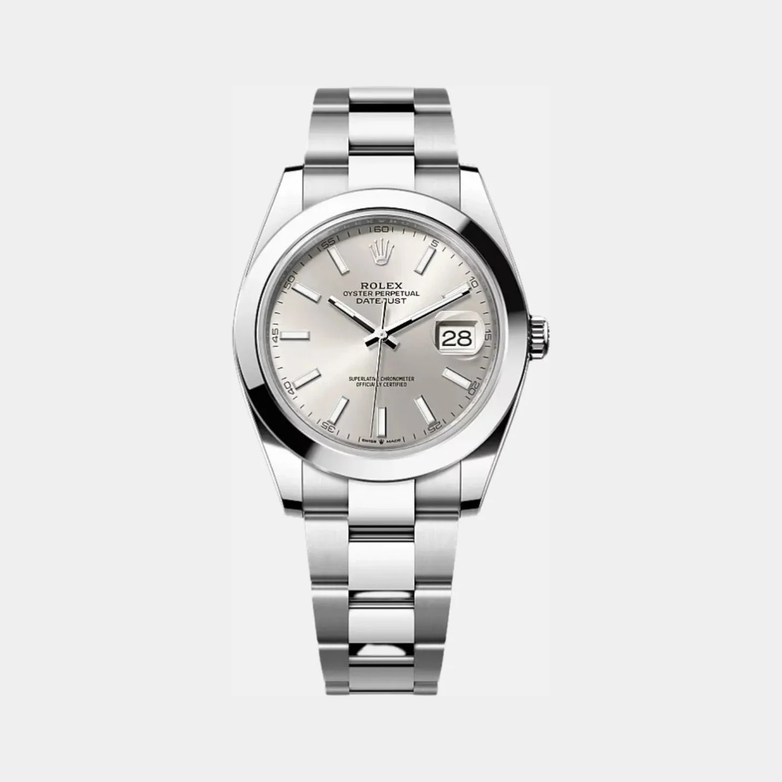 Rolex Datejust 41 126300 SIO Silver Dial Oyster Bracelet