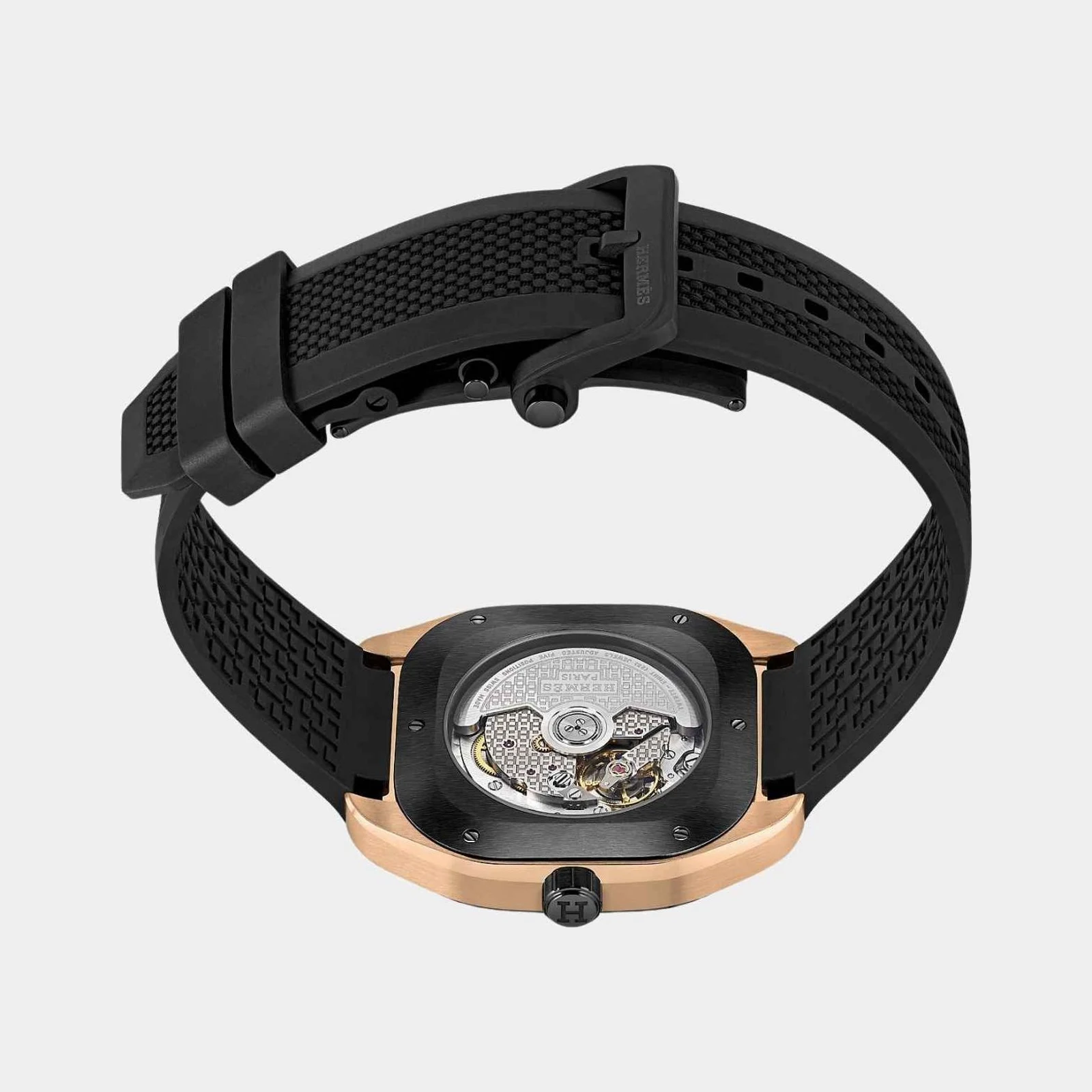 Hermès H08 42 mm Rose Gold And Titanium Watch