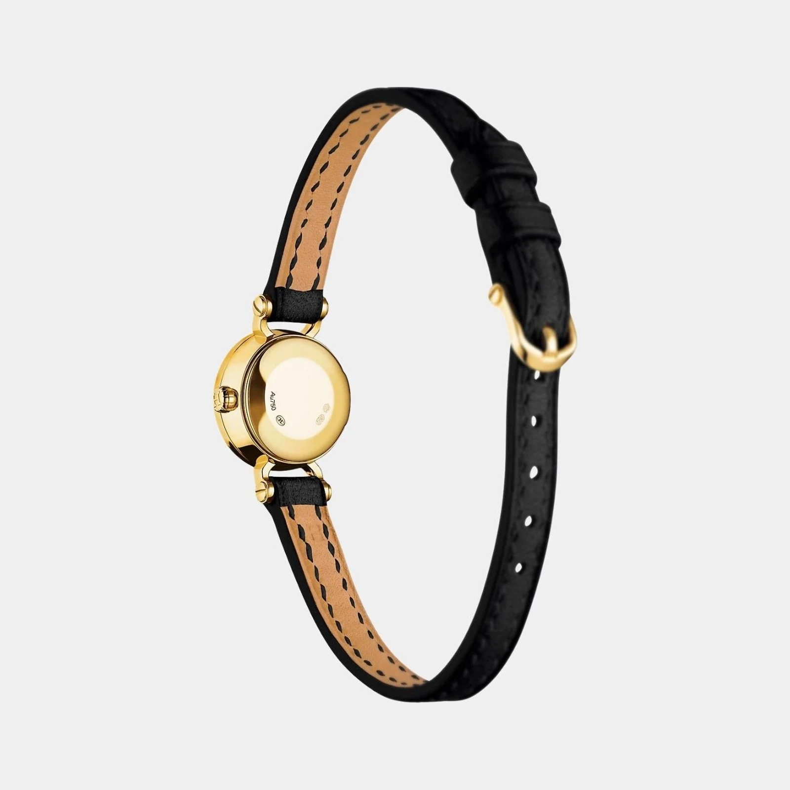 Hermès Faubourg Yellow Gold 15 mm Watch