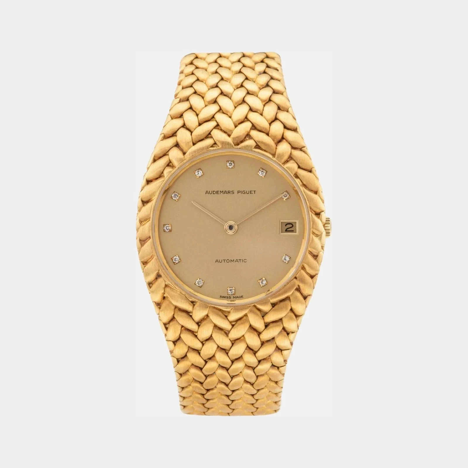 Audemars Piguet Cobra 18K Yellow Gold Diamond Dial 5403BA