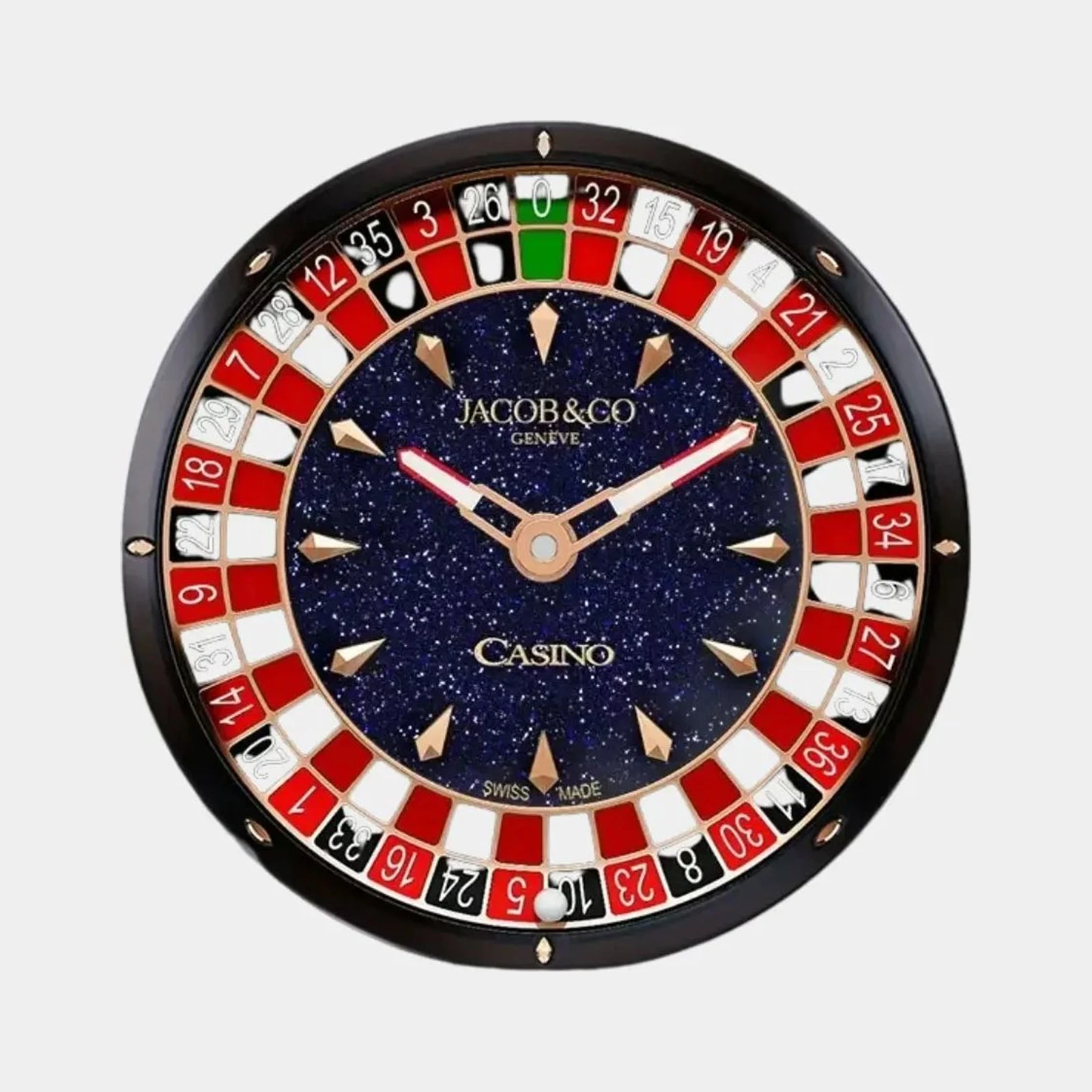 Jacob & Co Casino Tourbillon Blue Aventurine Dial CA100.40.AA.AC.A