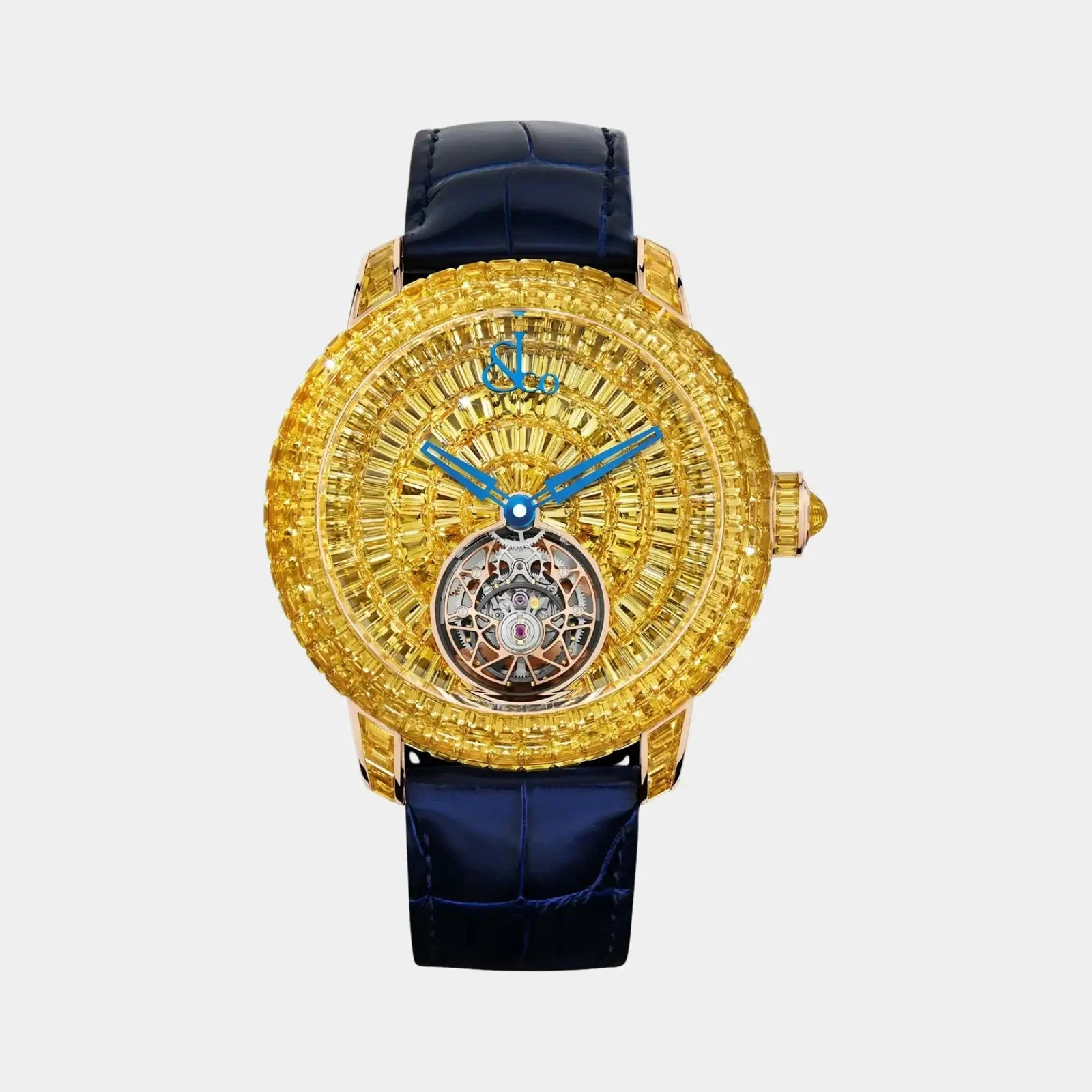 Jacob & Co Caviar Tourbillon Yellow Sapphires CV210.40.AB.AB.A