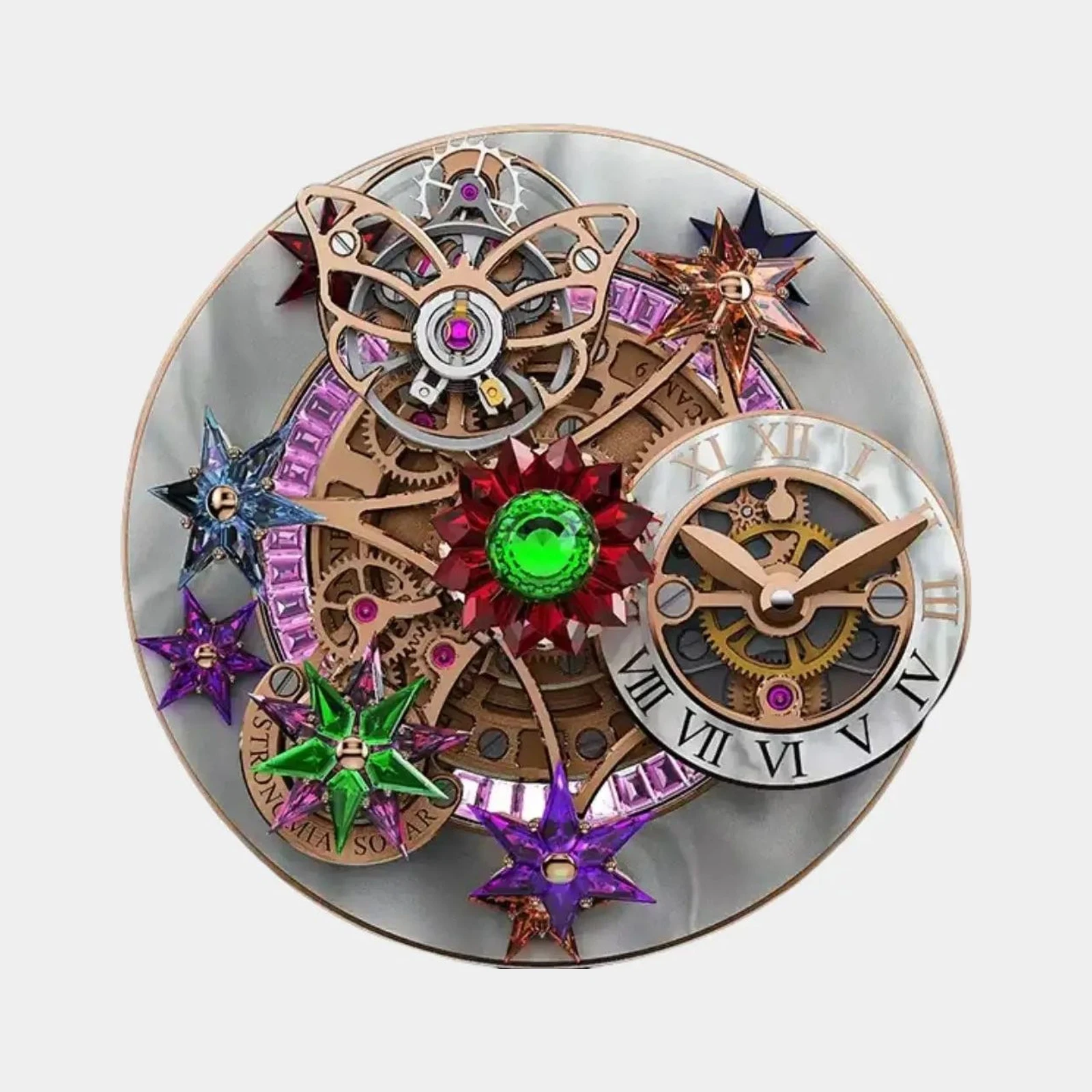 Jacob & Co Fleurs de Jardin Rose Gold and Pink Sapphires