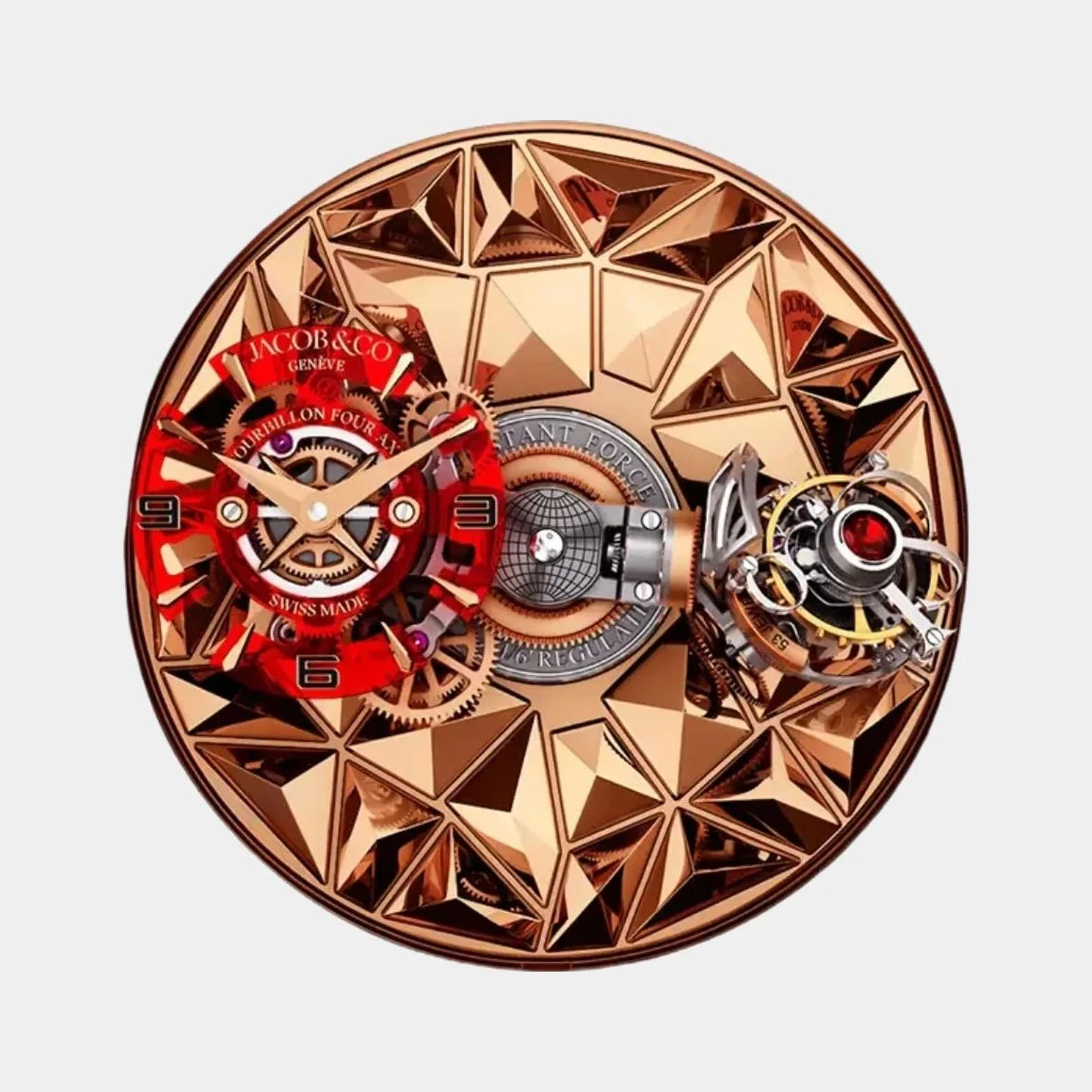 Jacob & Co Astronomia Four Axis Tourbillon Rose Gold