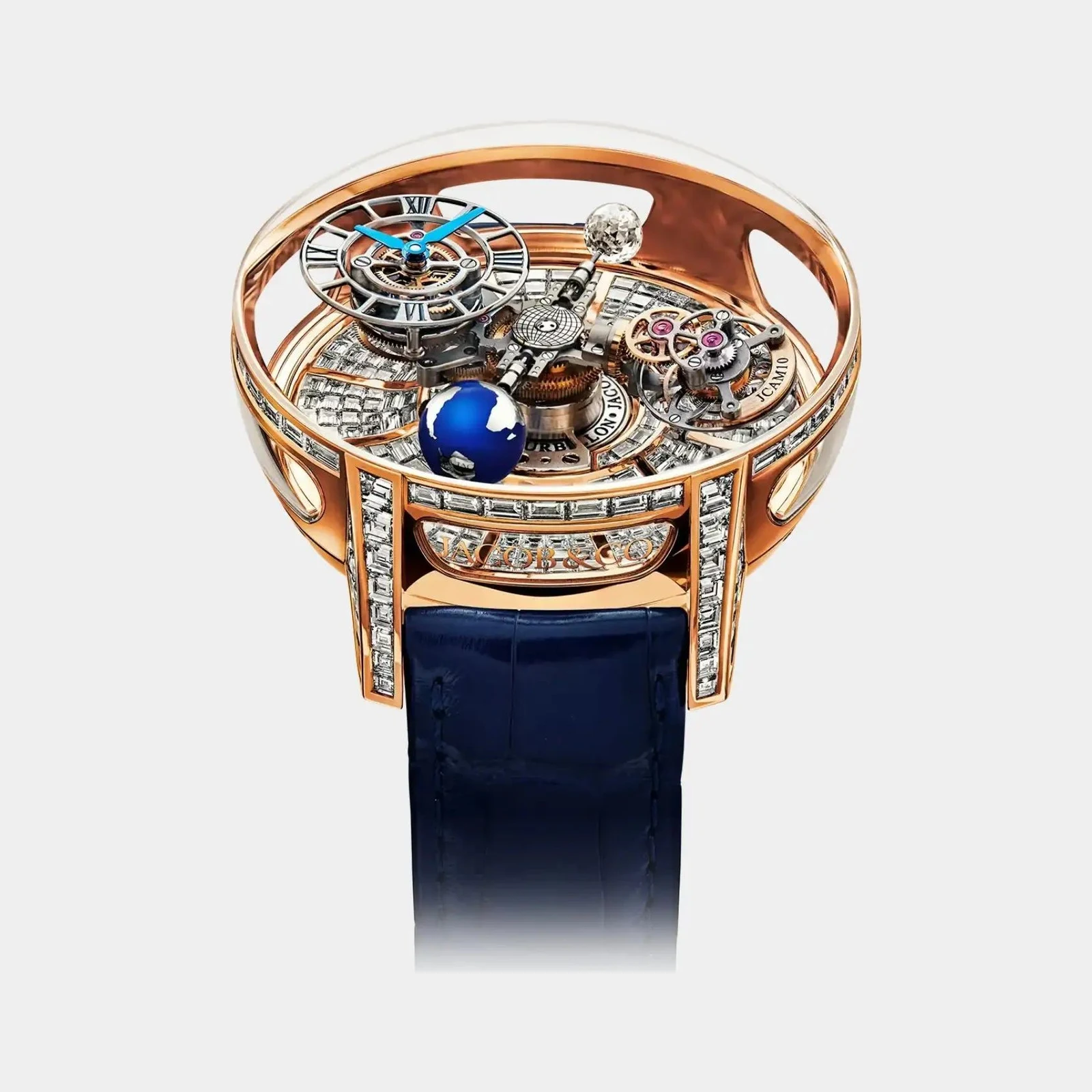 Jacob & Co Astronomia Tourbillon Baguette Rose Gold 5 Minutes
