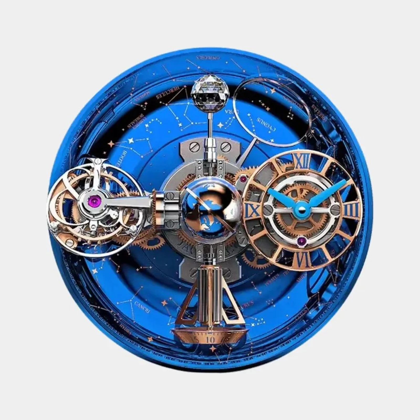 Jacob & Co Astronomia Sky Rose Gold White Moon AT110.40.AA.WD.A
