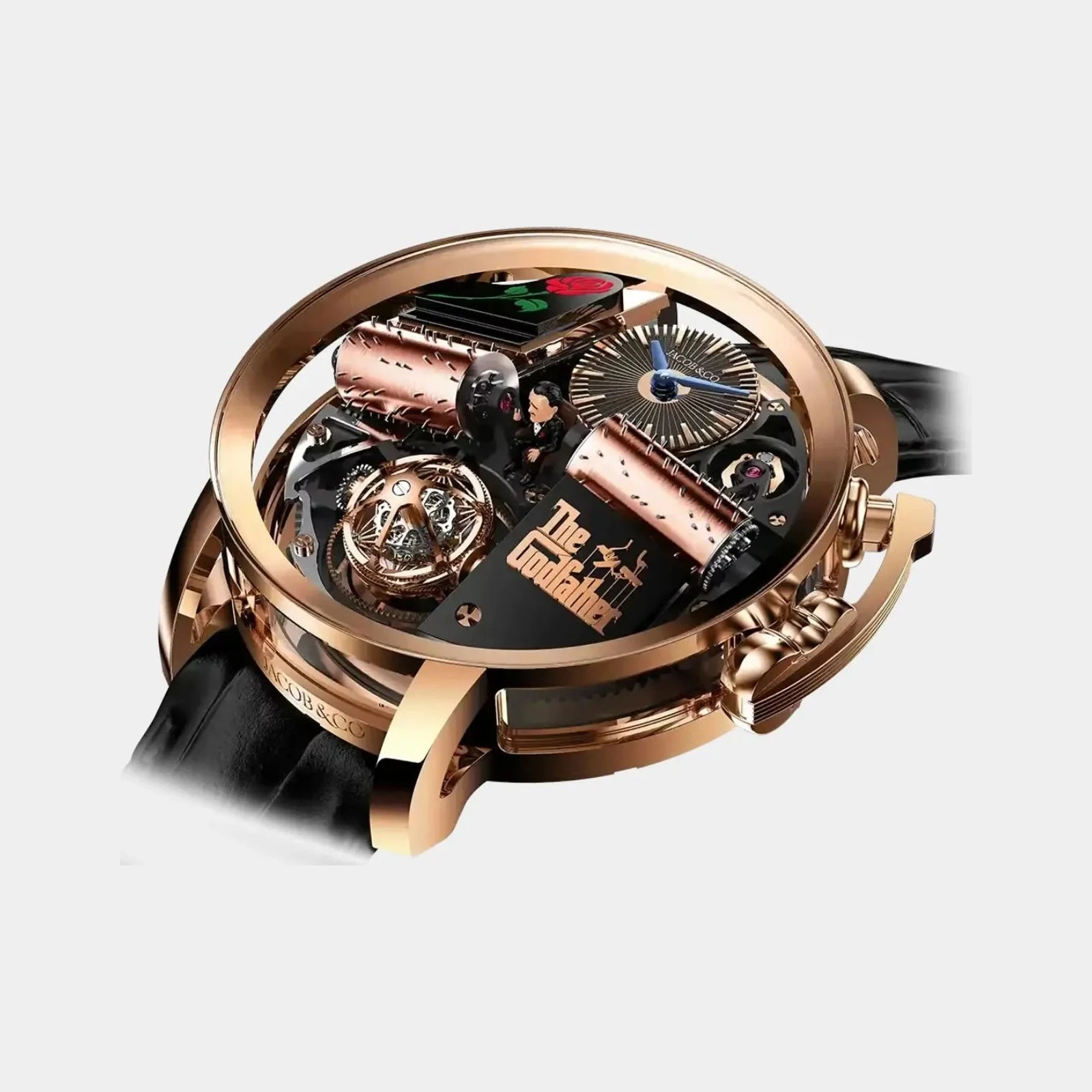 Jacob & Co Opera Godfather Rose Gold OP110.40.AG.AA.A