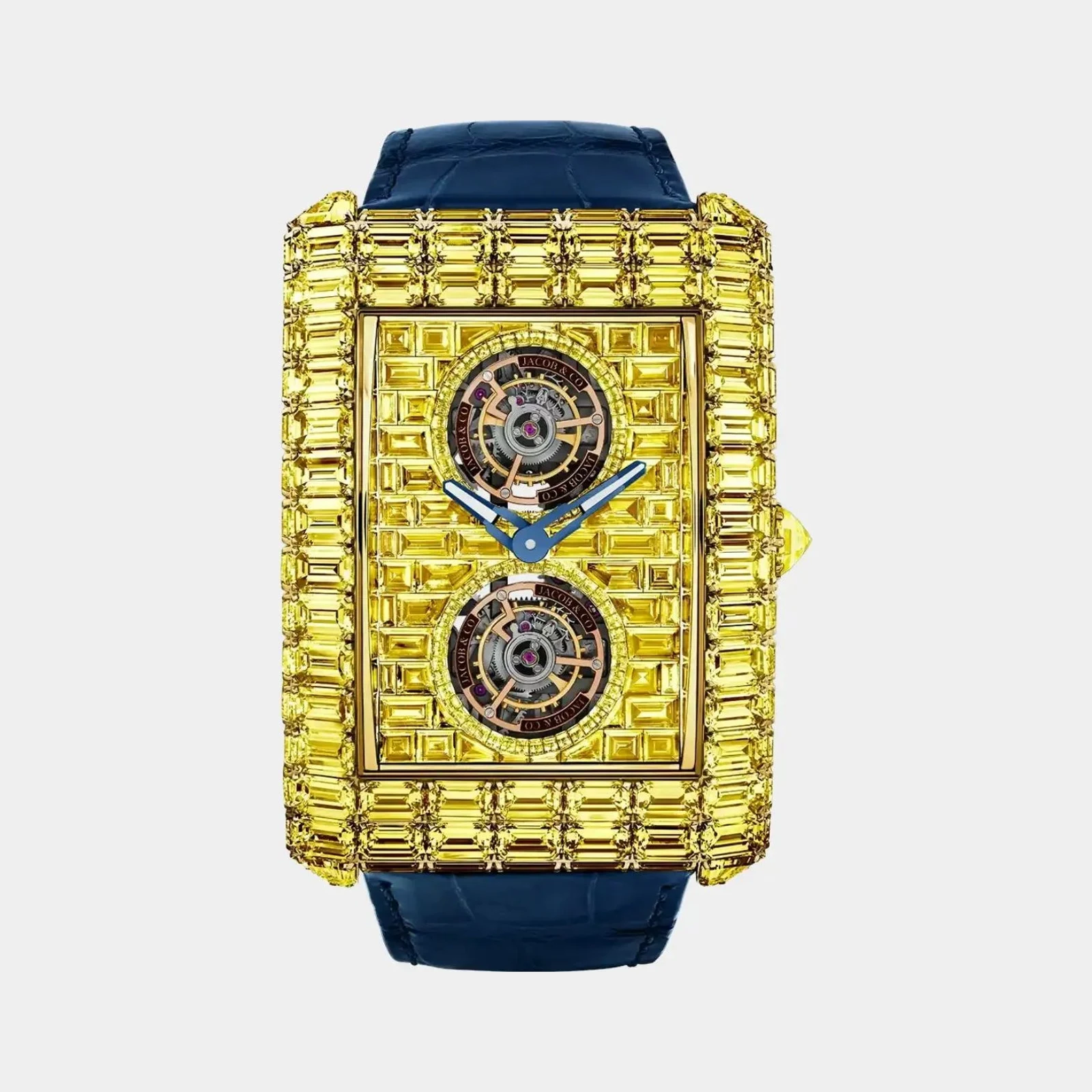 Jacob & Co Billionaire Double Tourbillon Angel Cut - Yellow Diamond