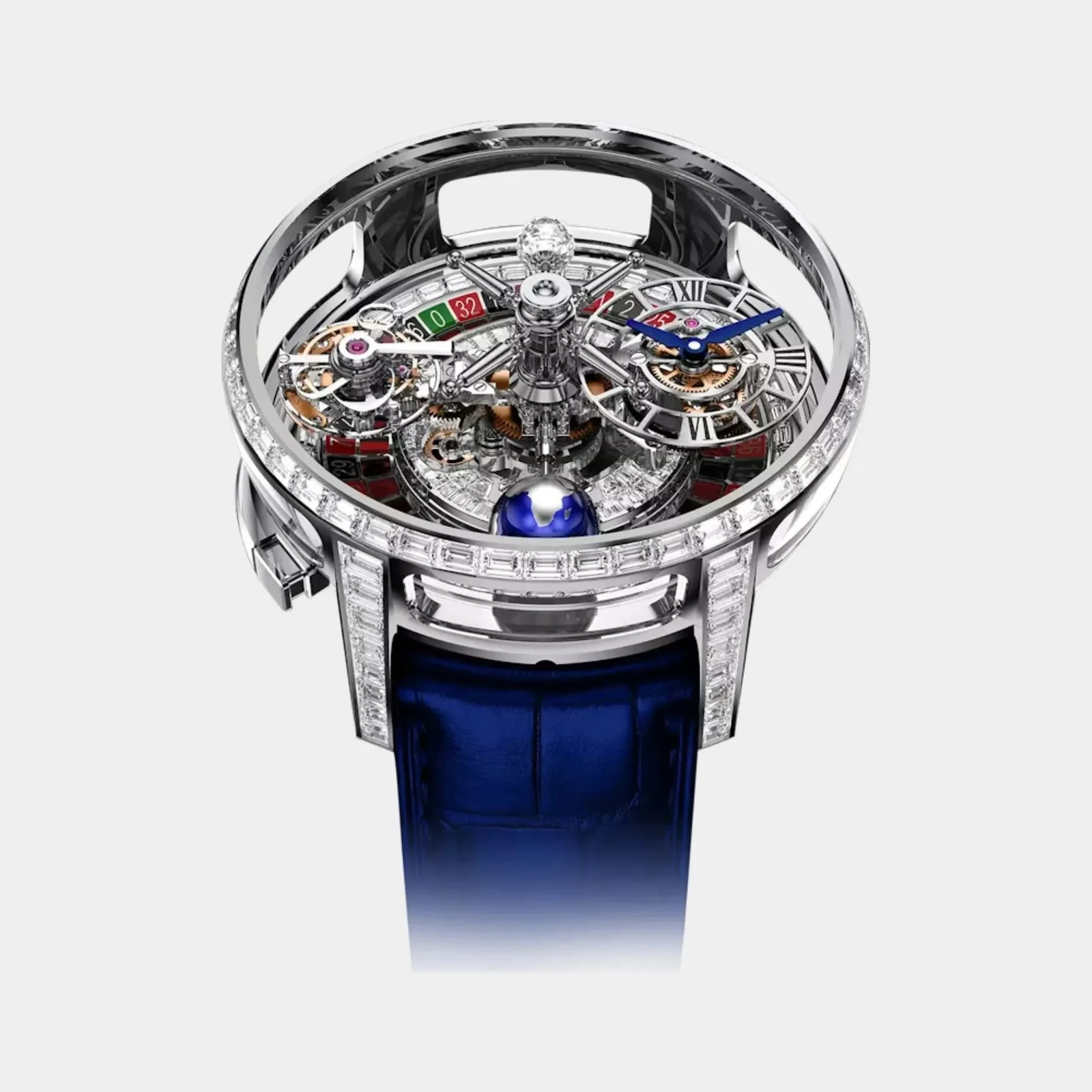 Jacob & Co Astronomia Casino White Gold Baguette AT860.30.BD.BD.A