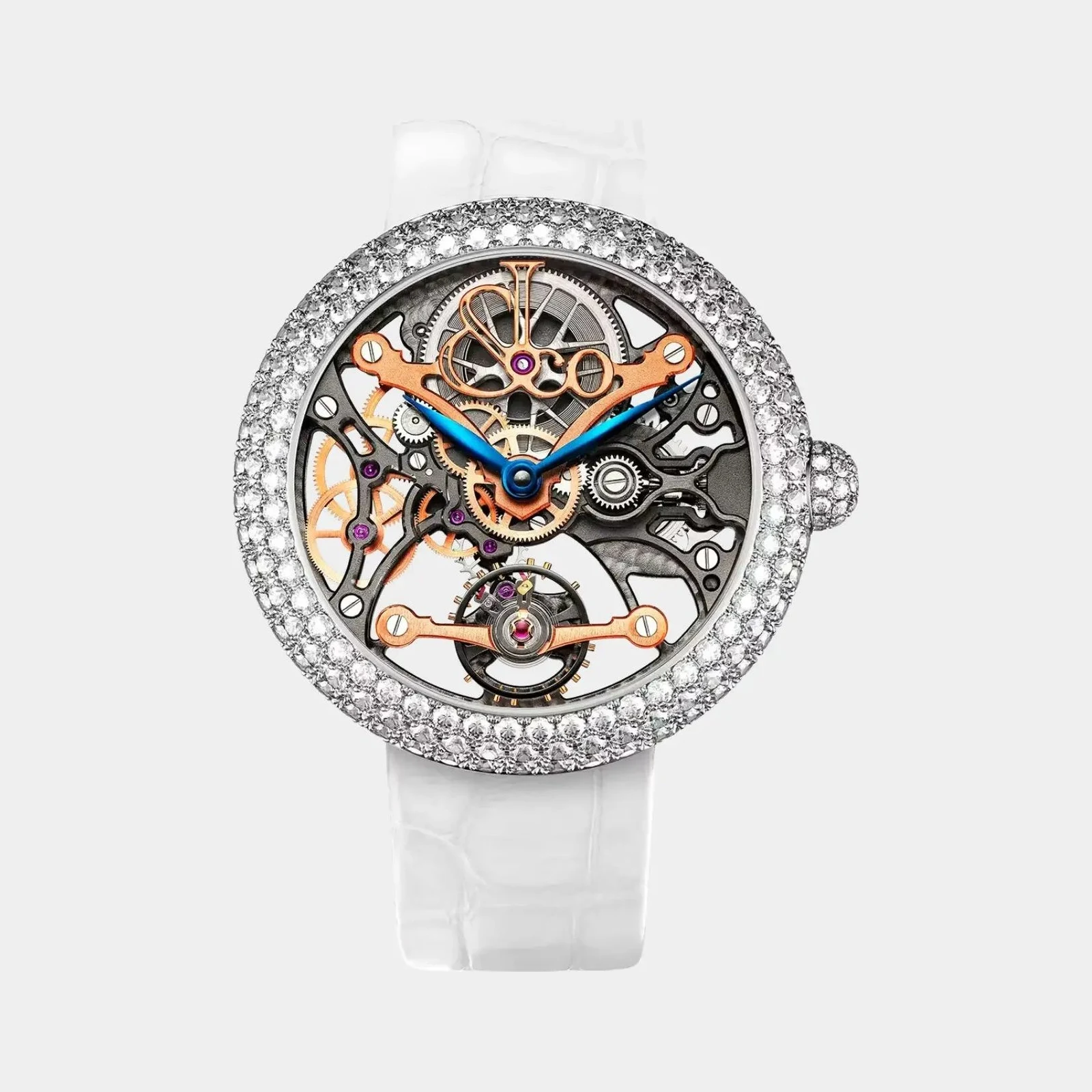 Jacob & Co Brilliant Skeleton Baguette White Diamonds II