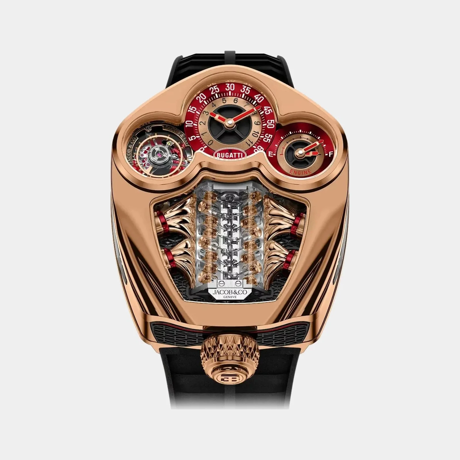 Jacob & Co Bugatti Tourbillon Rose Gold BU300.40.AA.AA.A