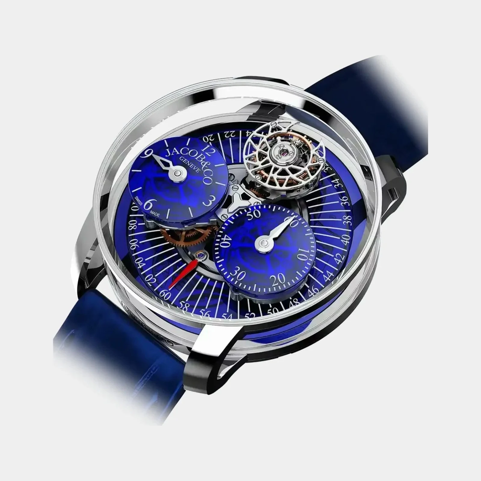 Jacob & Co Astronomia Regulator White Gold Blue AR200.30.AA.AA.A
