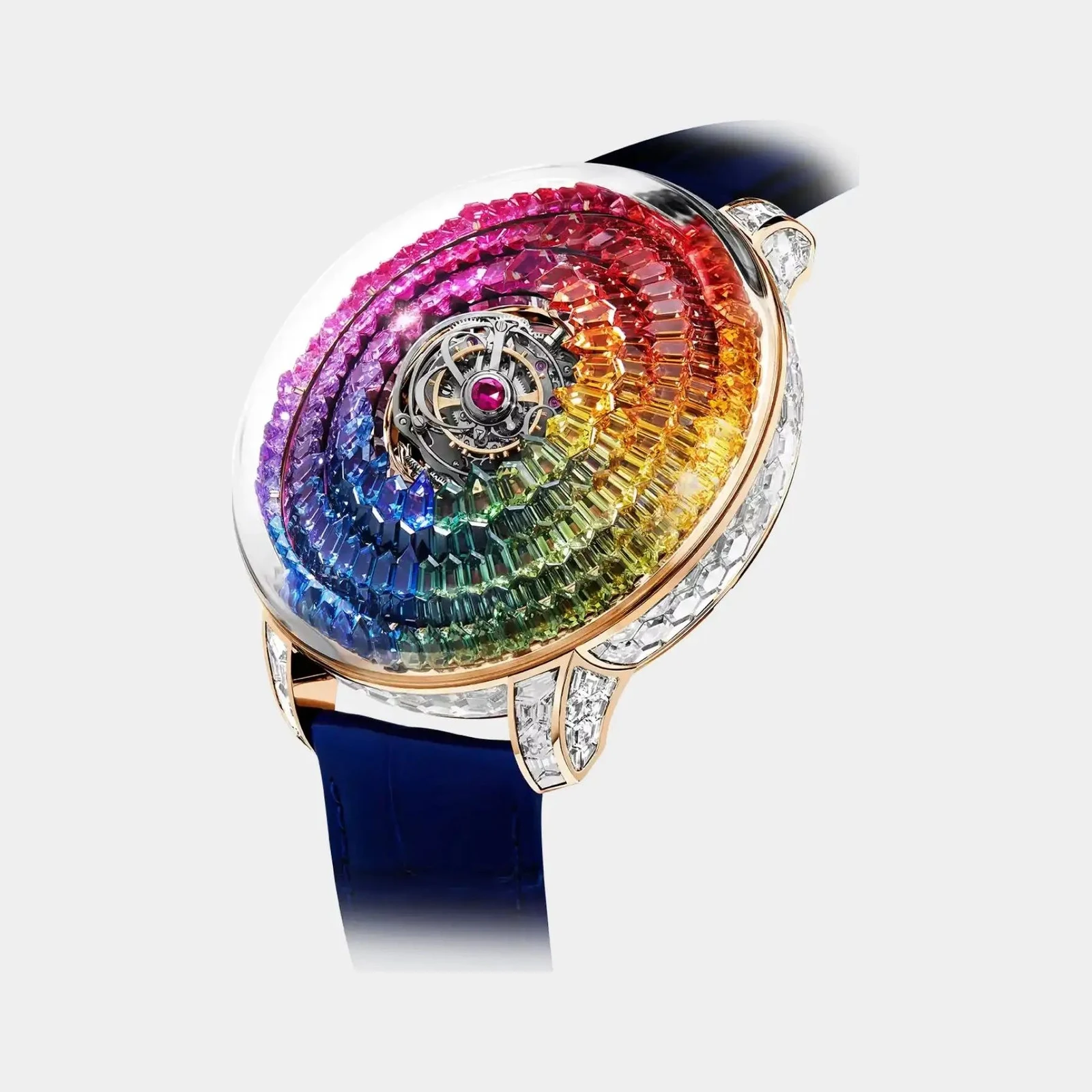 Jacob & Co The Mystery Tourbillon Rainbow Rose Gold SN800.40.BD.UE.A