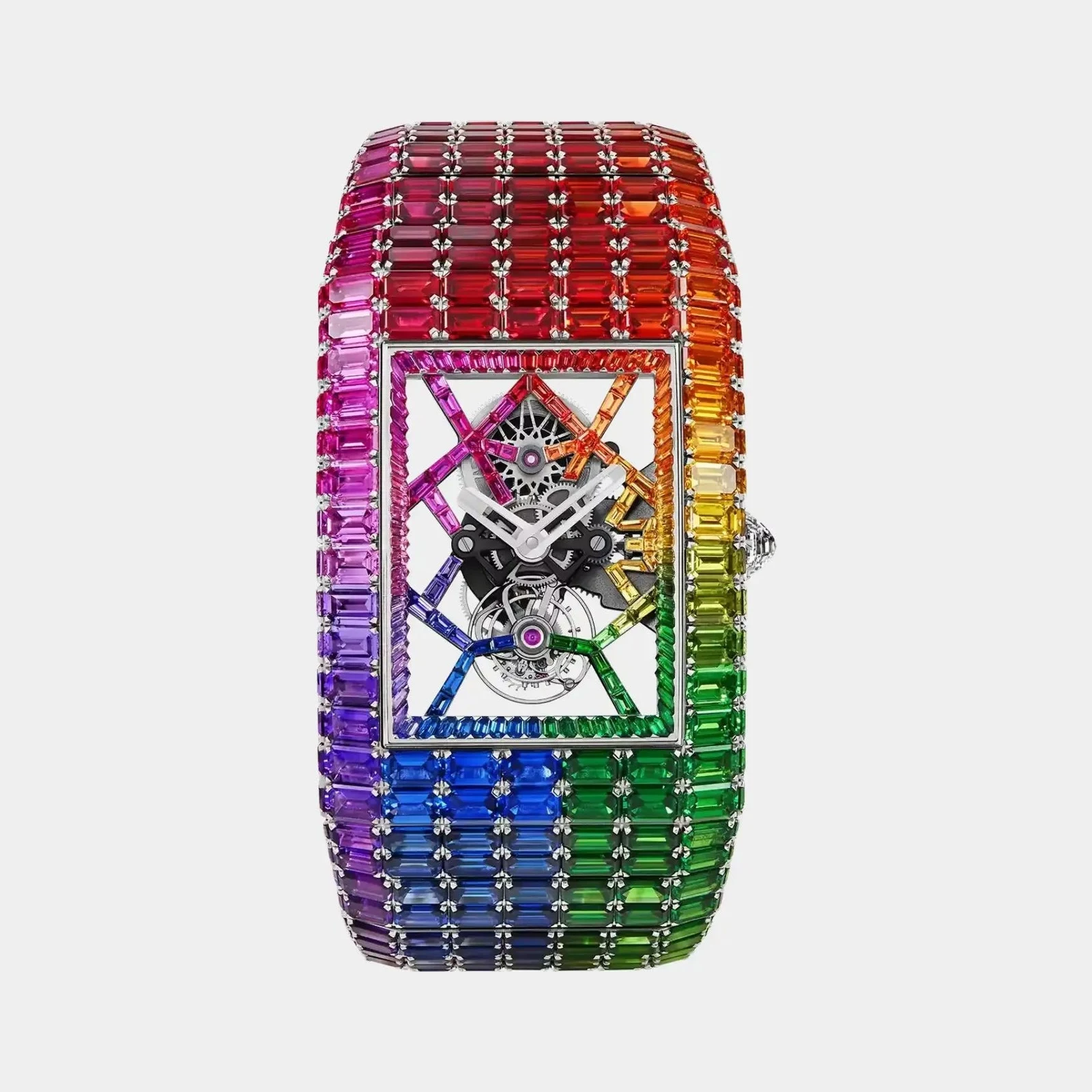 Jacob & Co Billionaire III Rainbow White Gold BL115.30.AC.UA.A30AC