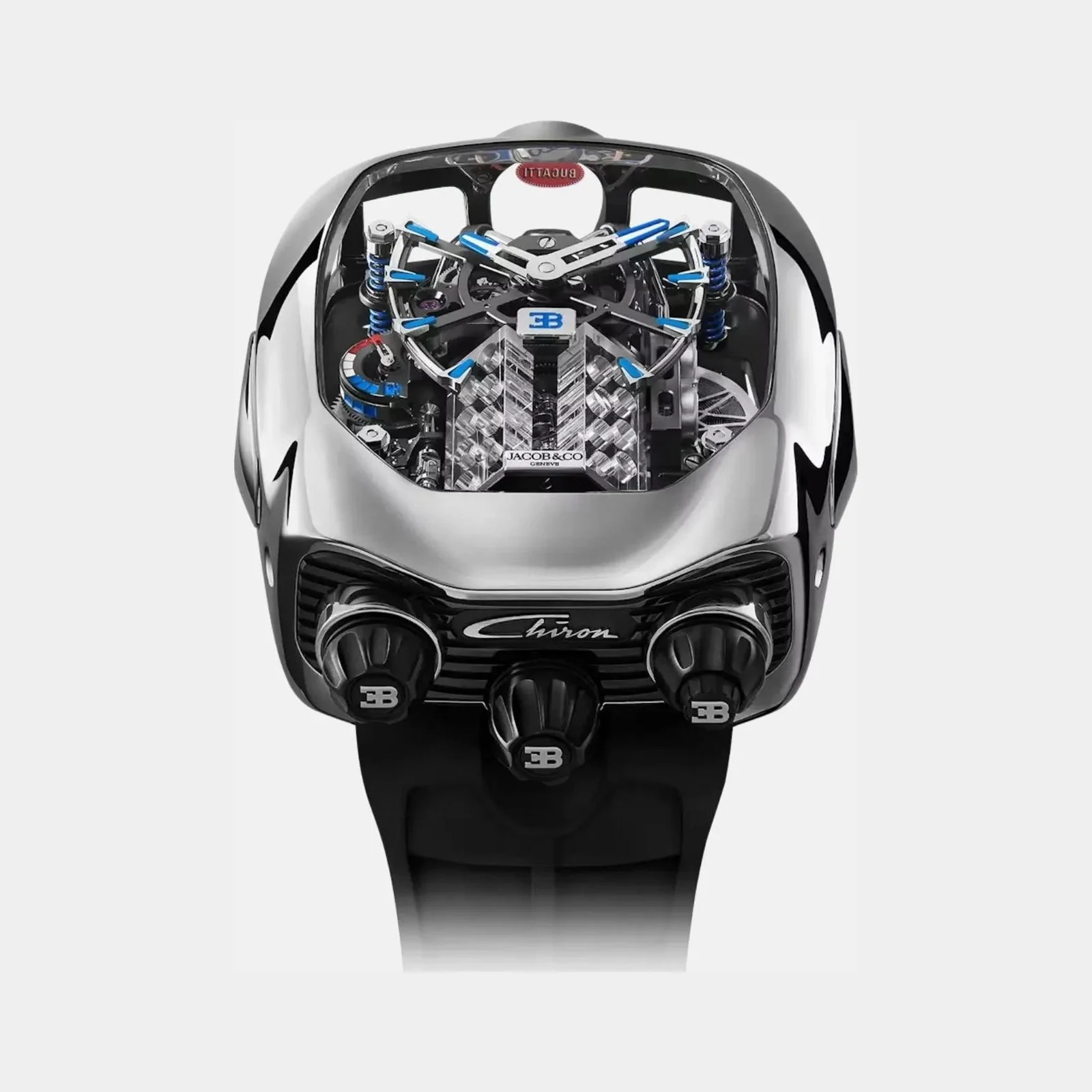 Jacob & Co Bugatti Chiron Tourbillon White Gold BU200.30.AA.AA.B