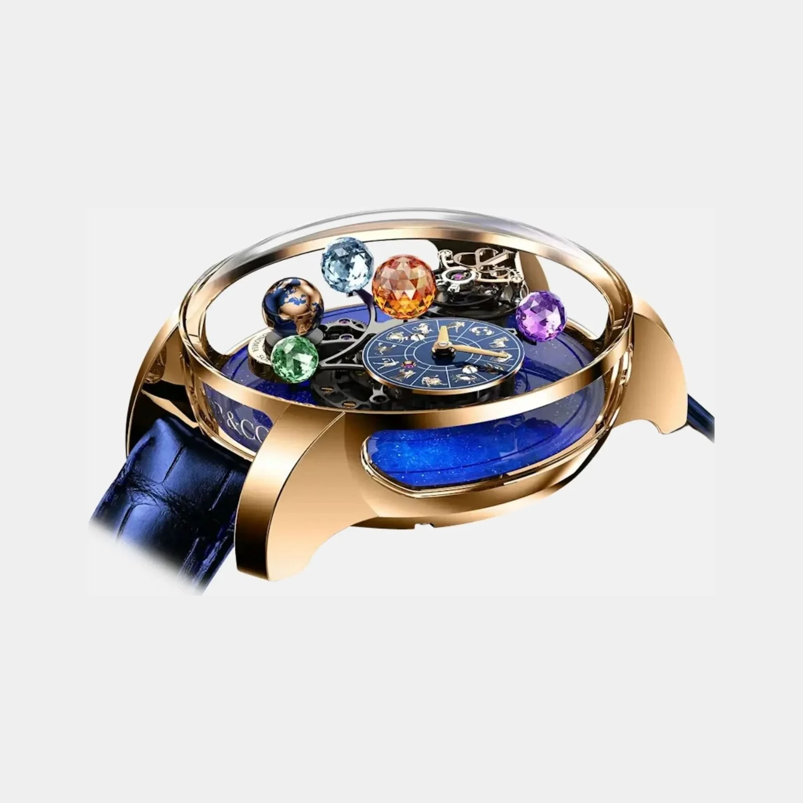 Jacob & Co Astronomia Solar Zodiac Rose Gold AS310.40.AA.UA.A